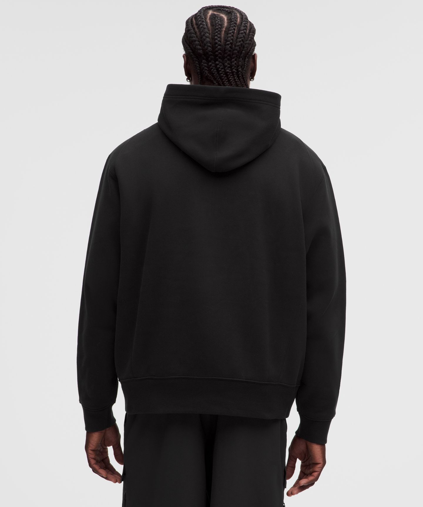 Мужское худи Lululemon Steady State SuperLoft Pullover, цвет: Чёрный — фото 3
