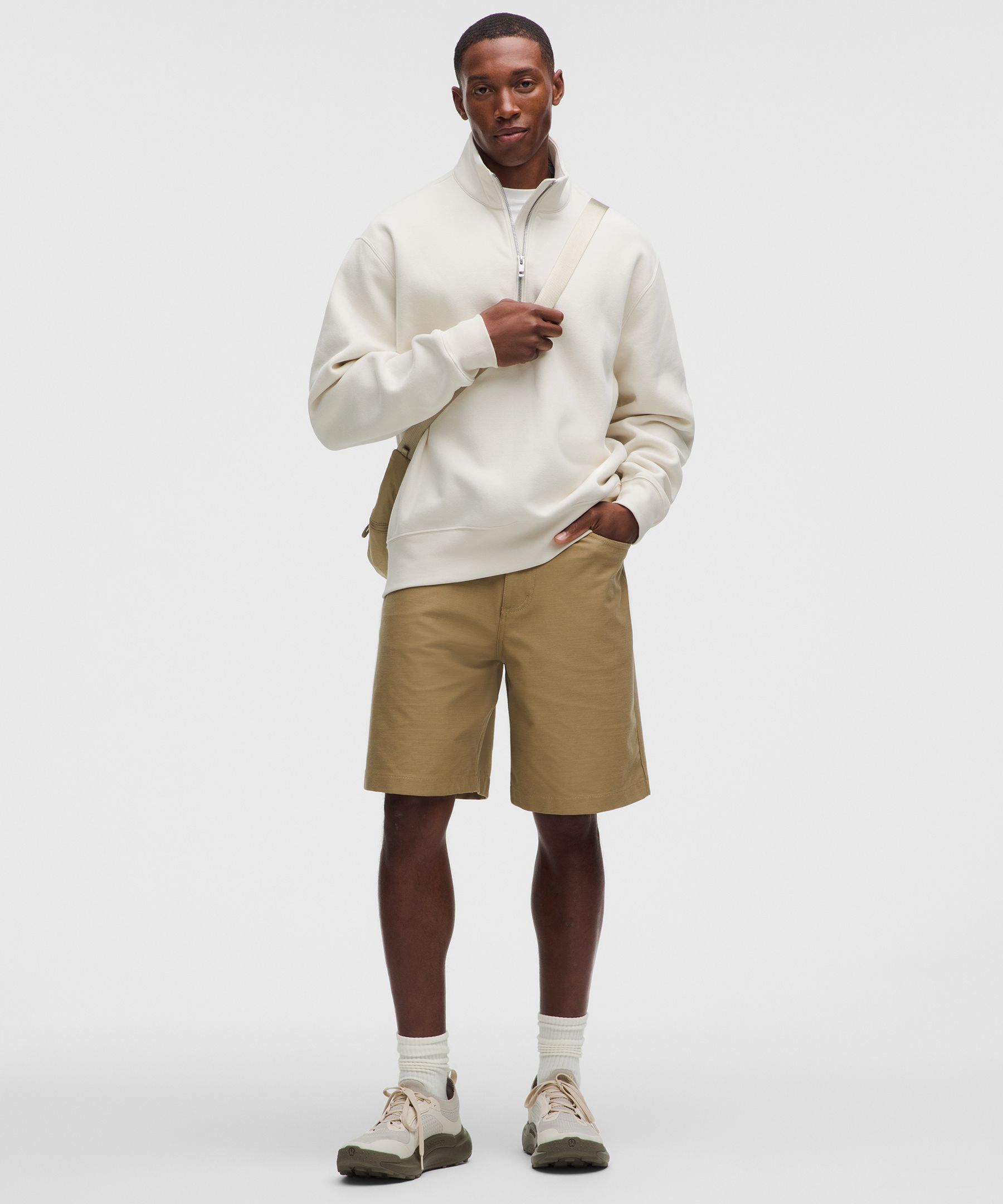 Sudadera Steady State de SuperLoft con medio cierre para hombre