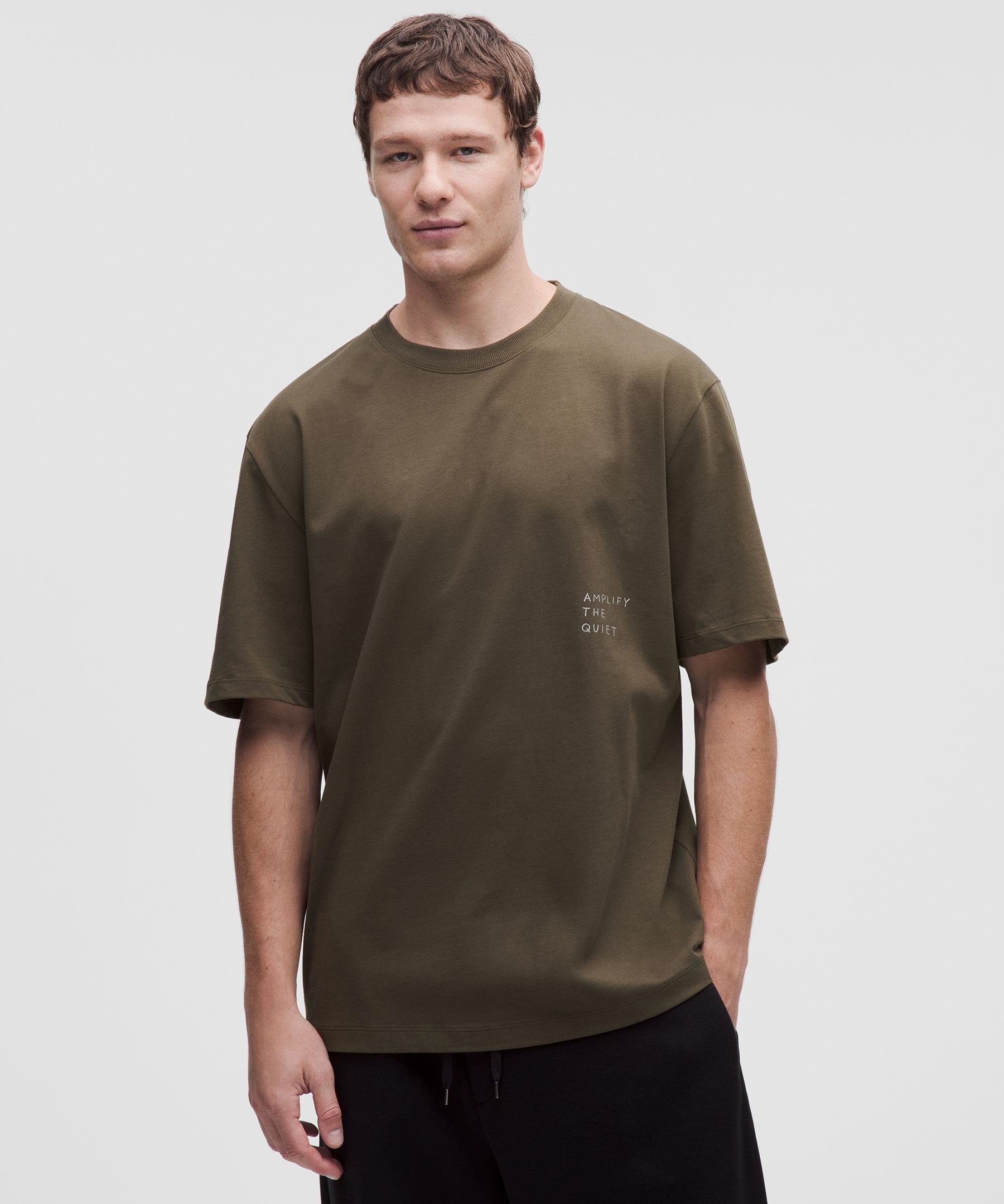 ルルレモン x ジェフ・マクフェトリッジ ヘビーウェイト コットンジャージーTシャツ