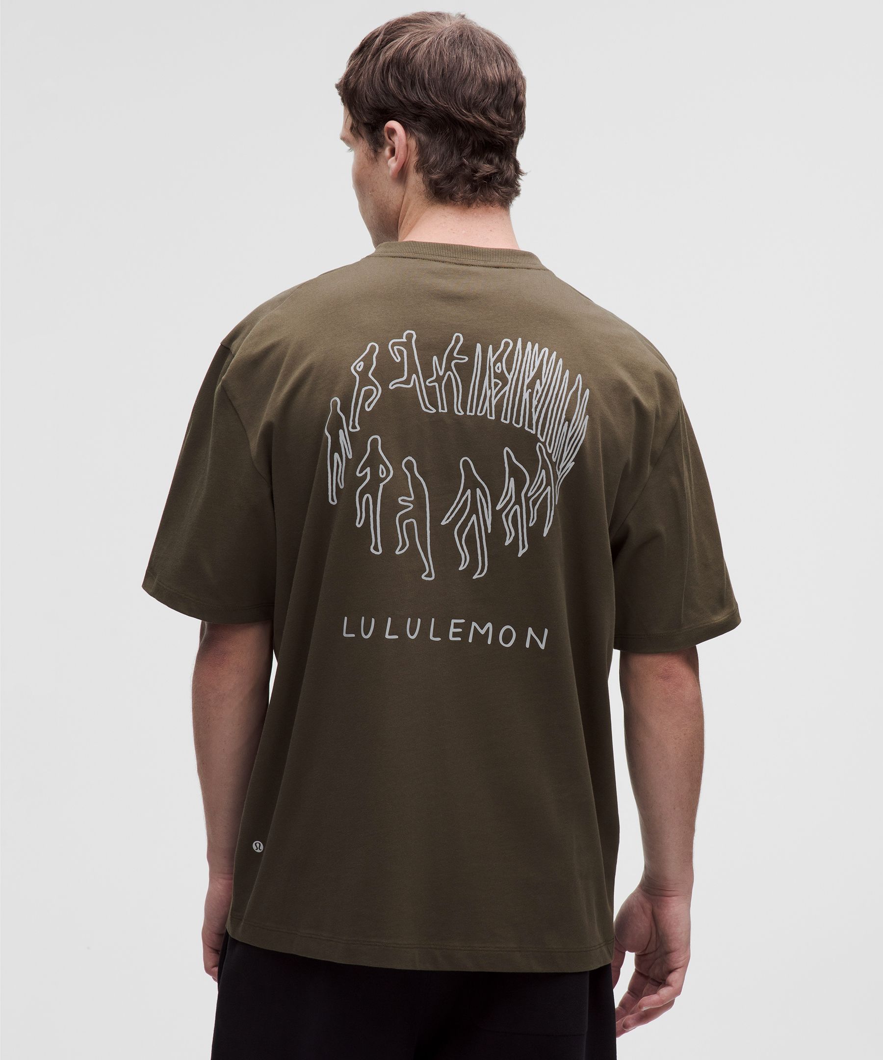 ルルレモン x ジェフ・マクフェトリッジ ヘビーウェイト コットンジャージーTシャツ