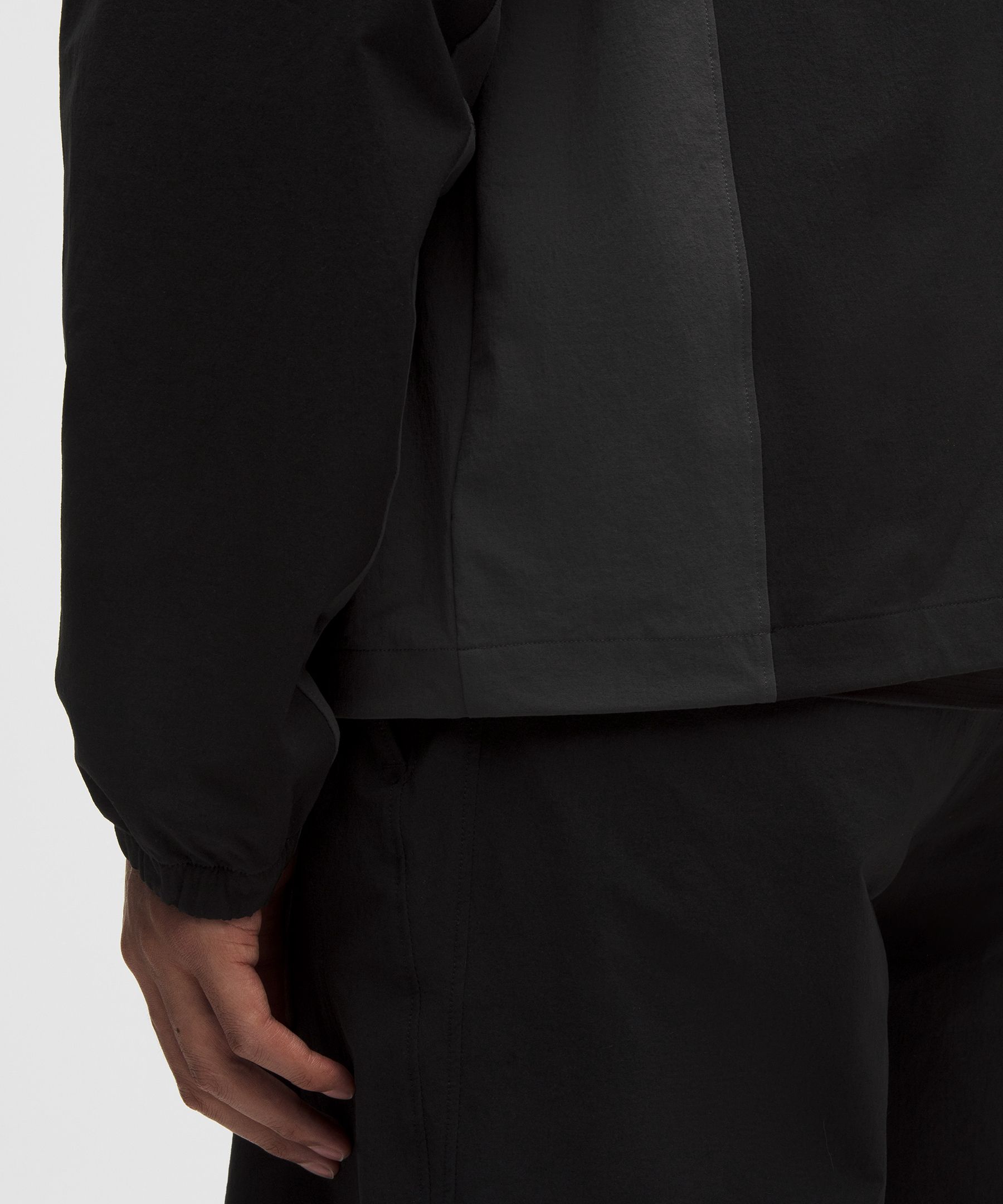 Water-Repellent Full-Zip Hooded Golf Jacket
