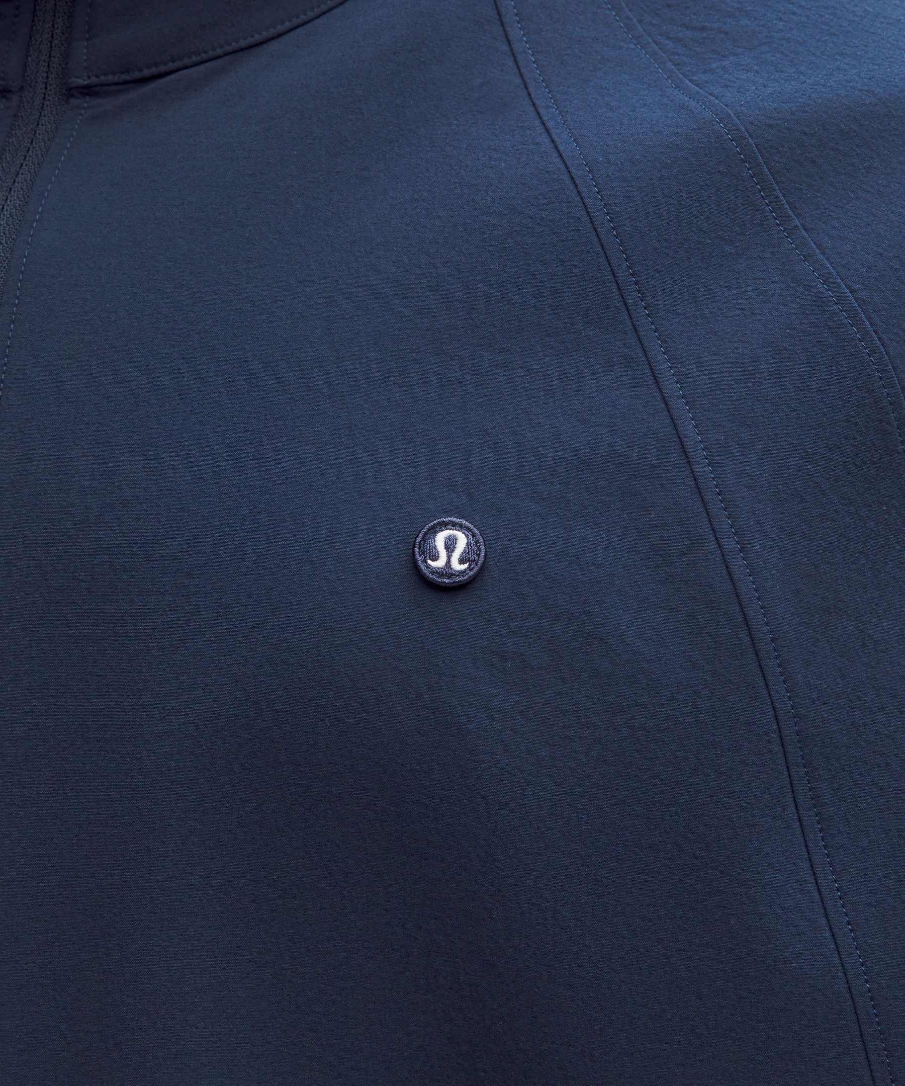 Water-Repellent Full-Zip Hooded Golf Jacket