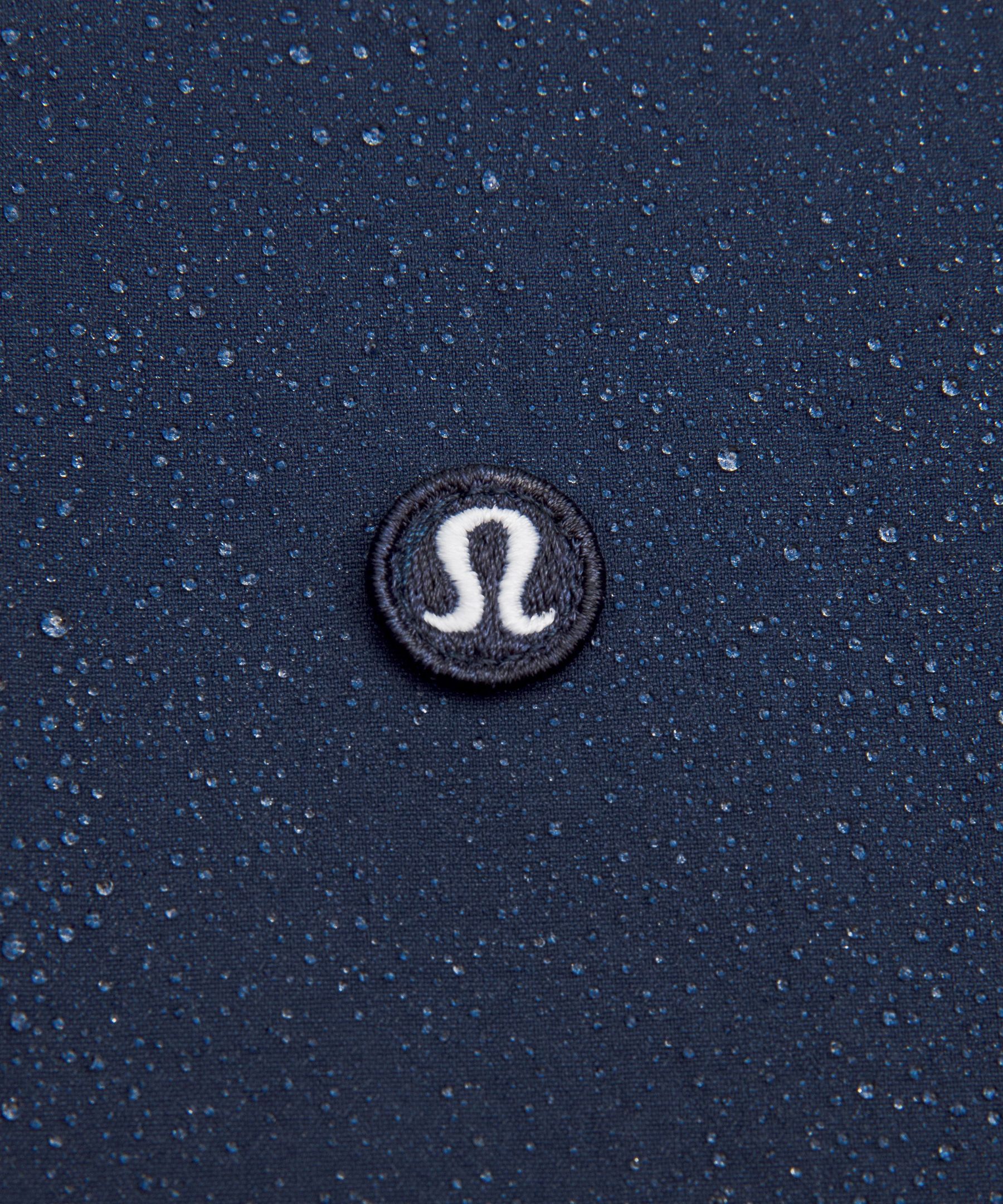 Water-Repellent Full-Zip Hooded Golf Jacket