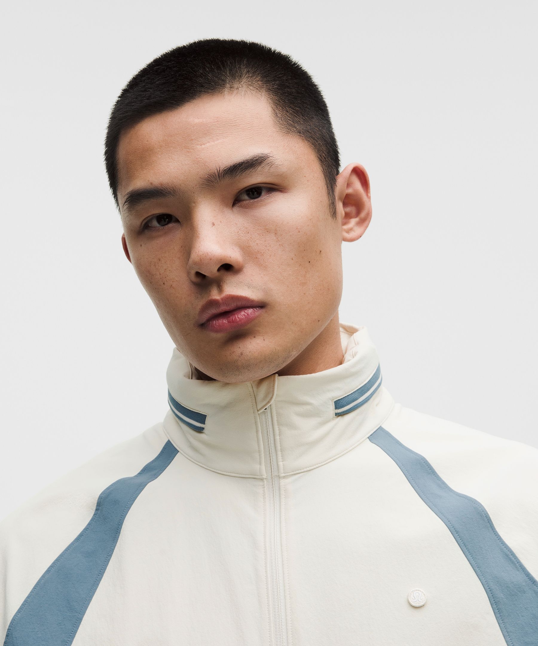 Water-Repellent Full-Zip Hooded Golf Jacket