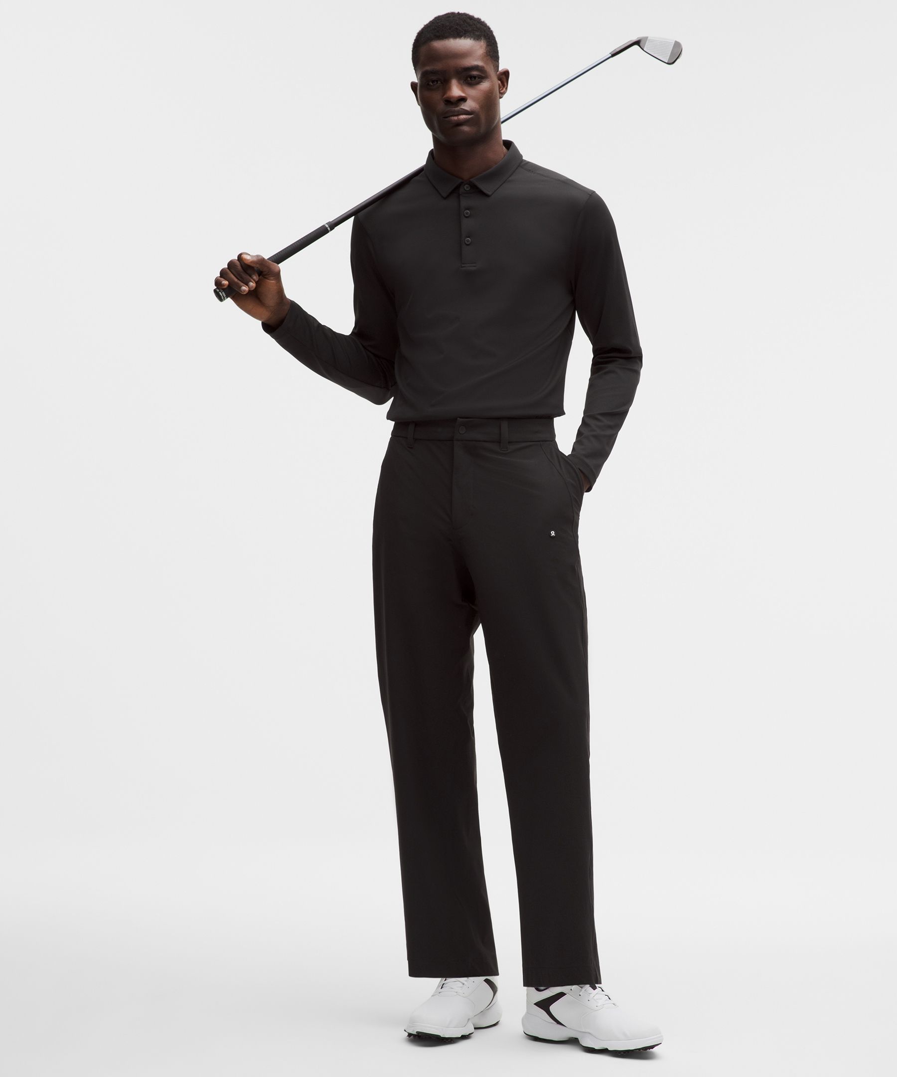 ShowZero Long-Sleeve Polo Shirt