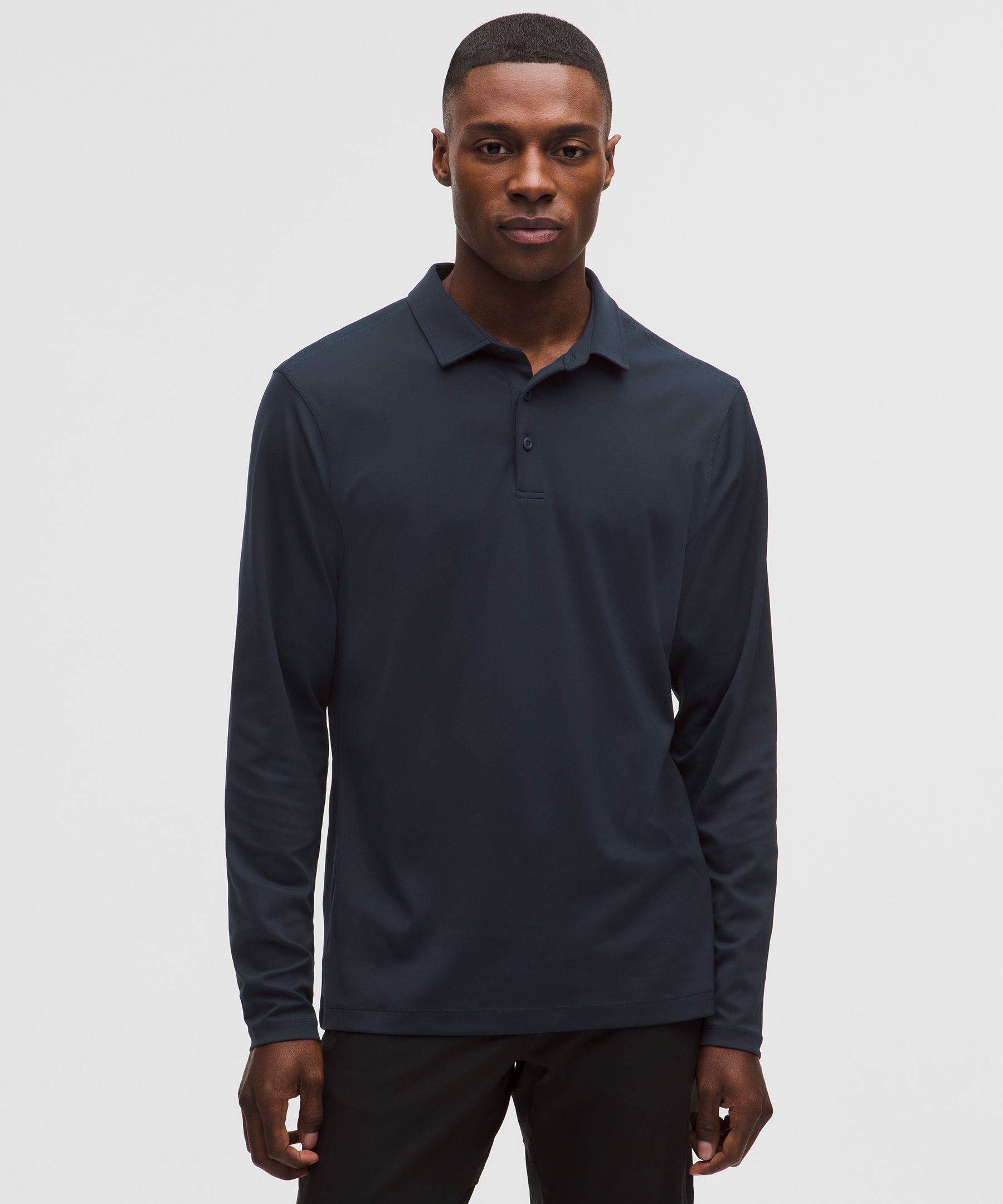 ShowZero Long-Sleeve Polo Shirt