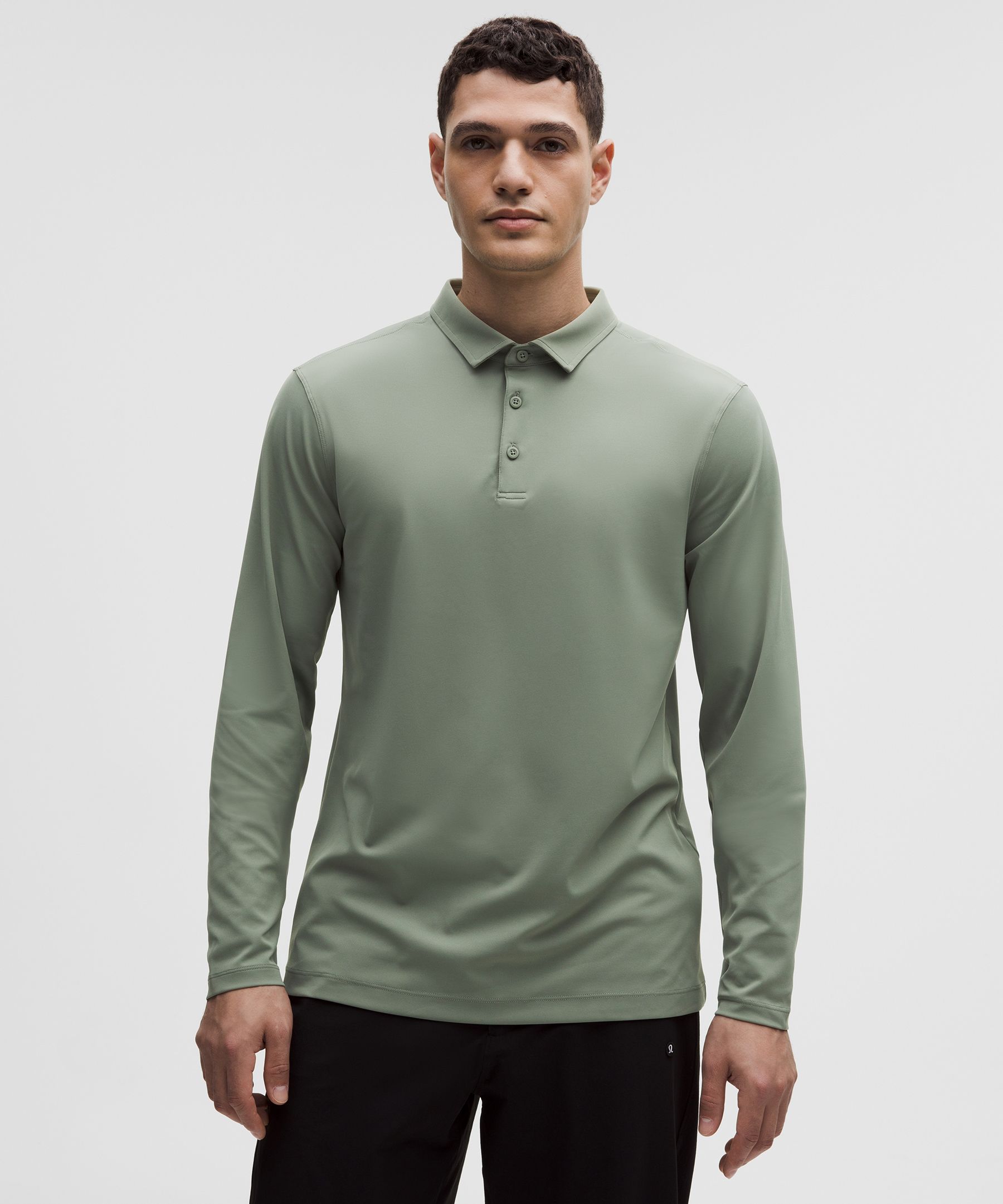 ShowZero Long-Sleeve Polo Shirt