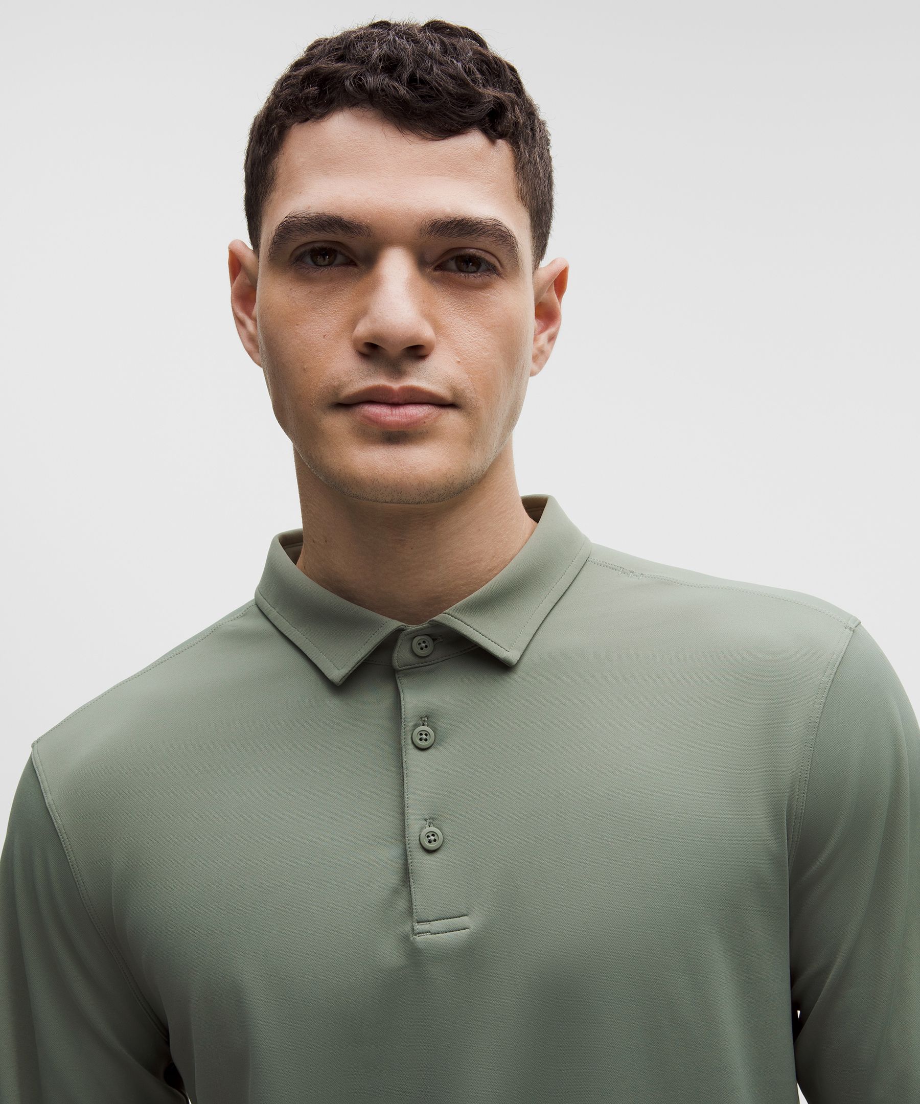 ShowZero Long-Sleeve Polo Shirt