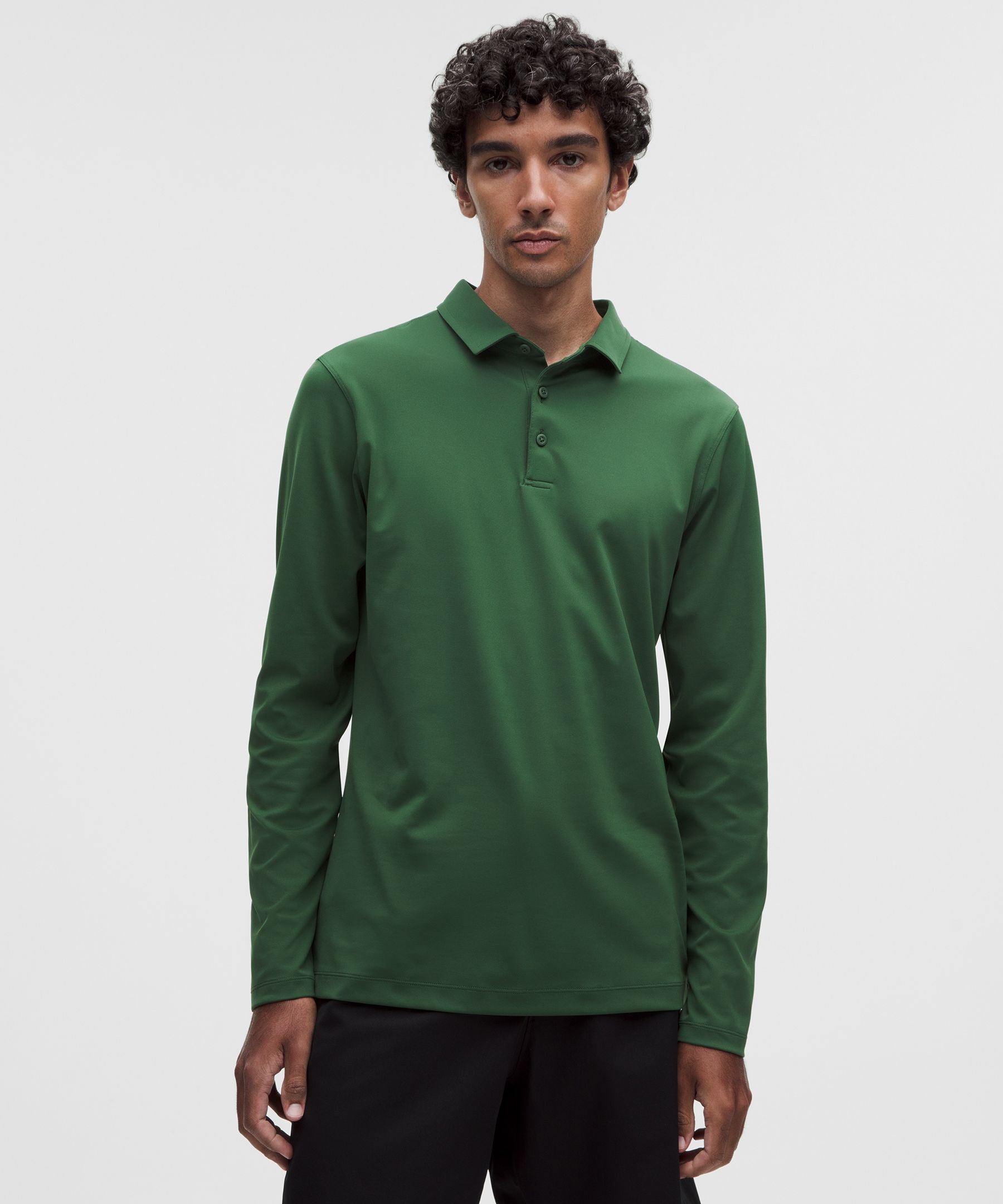 ShowZero Long-Sleeve Polo Shirt