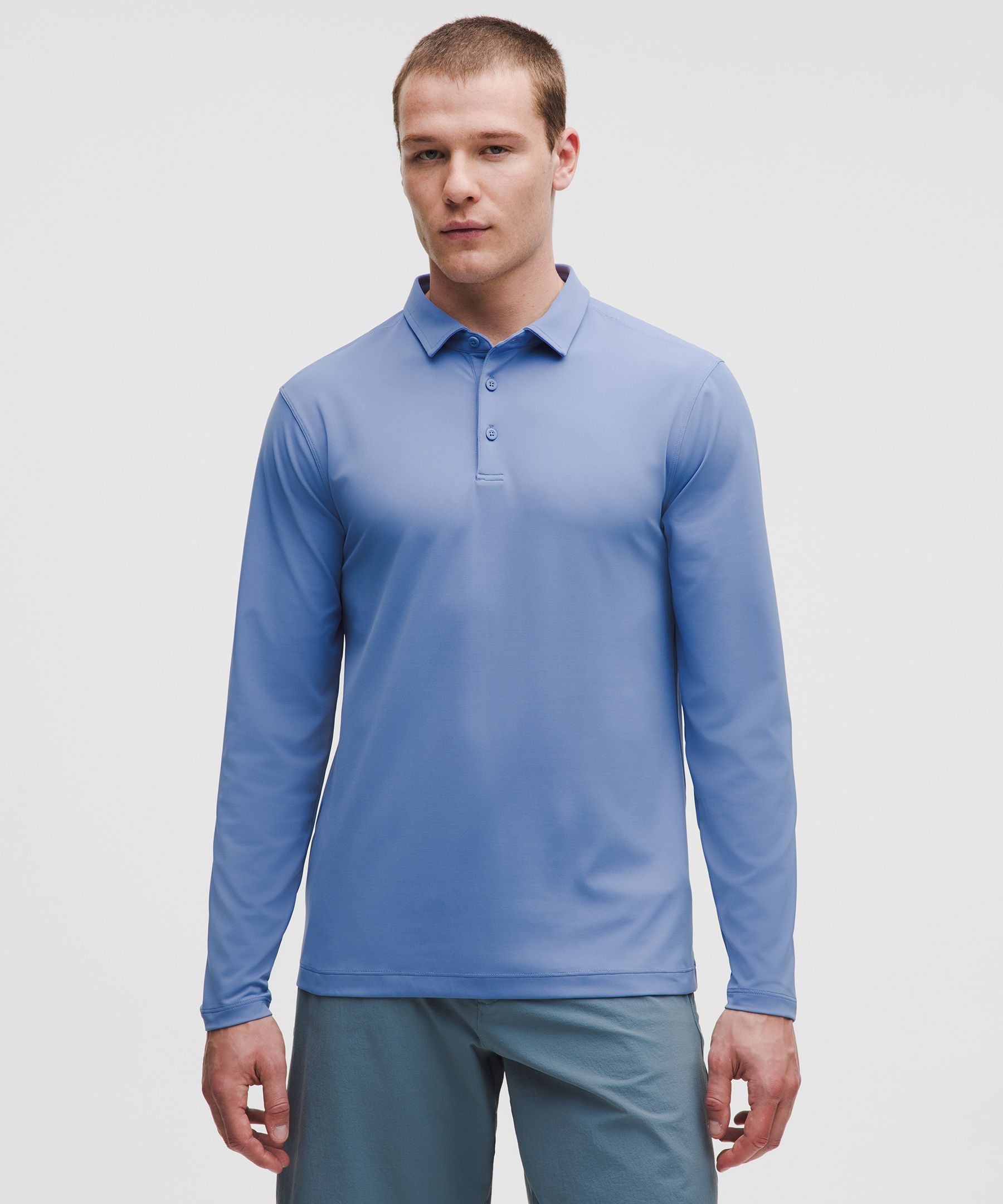 ShowZero Long-Sleeve Polo Shirt
