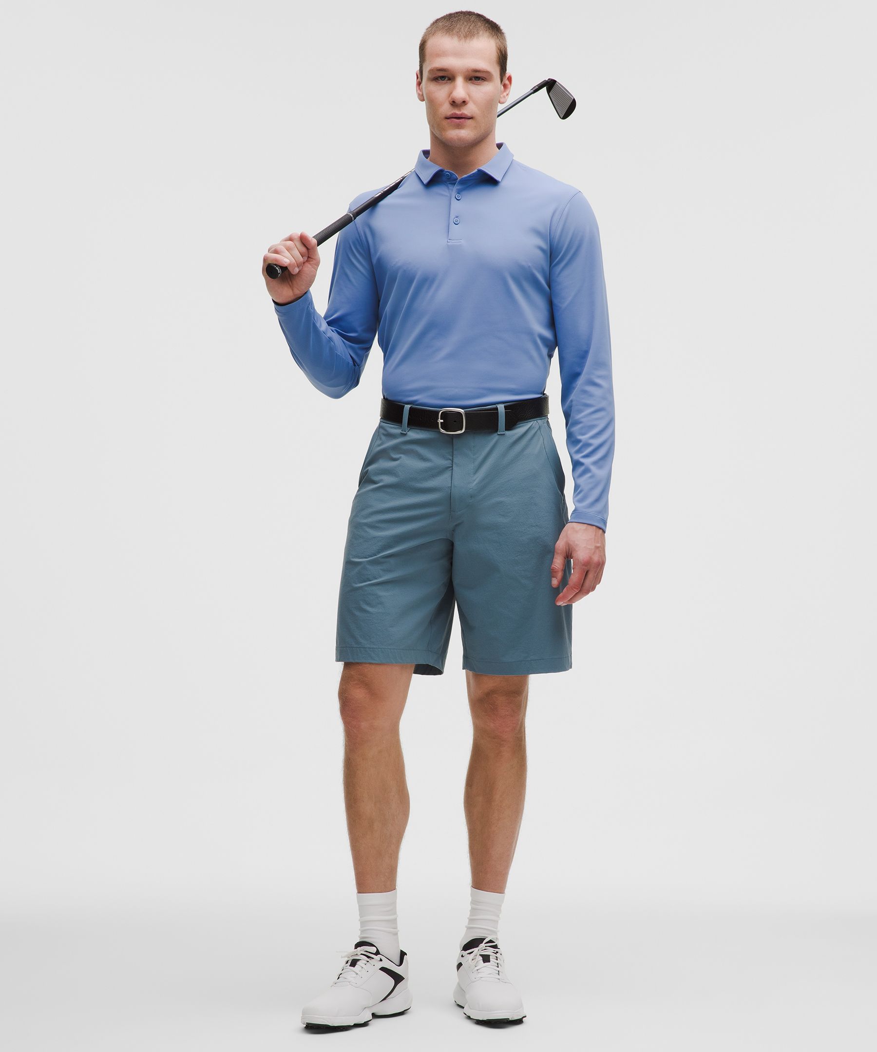 ShowZero Long-Sleeve Polo Shirt