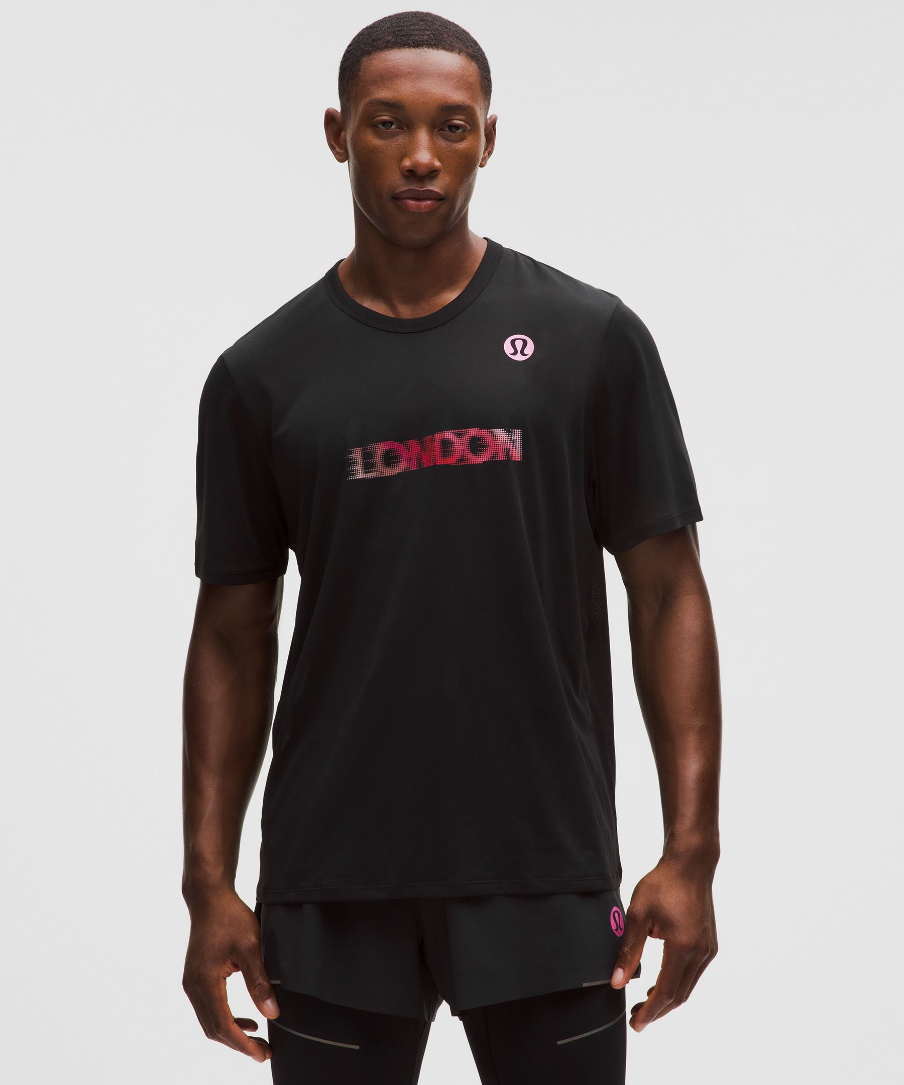 Fast and Free Short-Sleeve Shirt Perforated Stripe *London '26