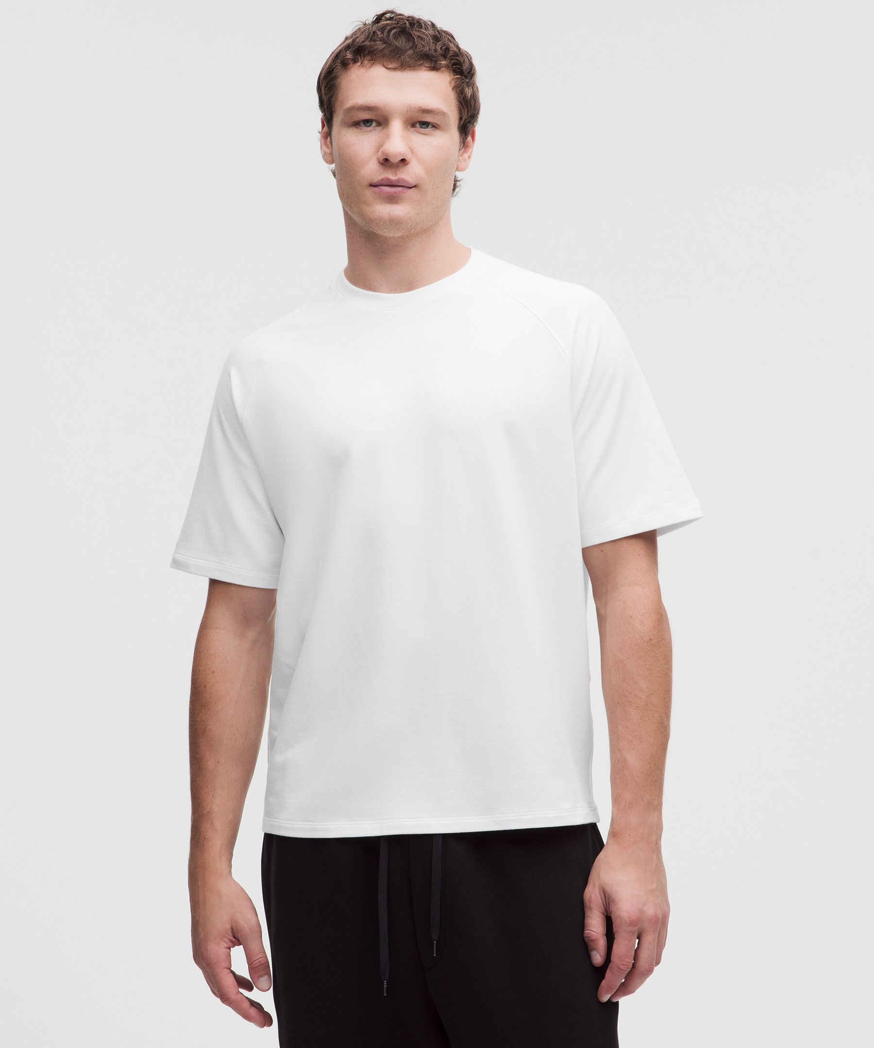 T-shirt en tissu bouclette doux