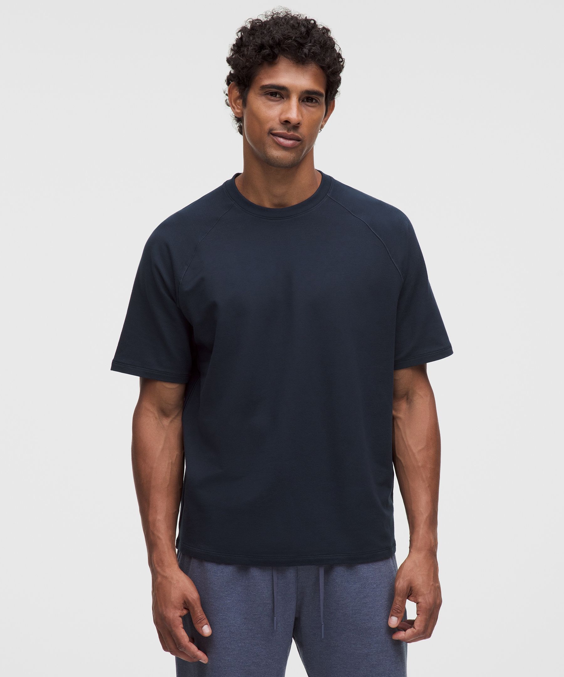 Buttery Loopback Short-Sleeve Shirt