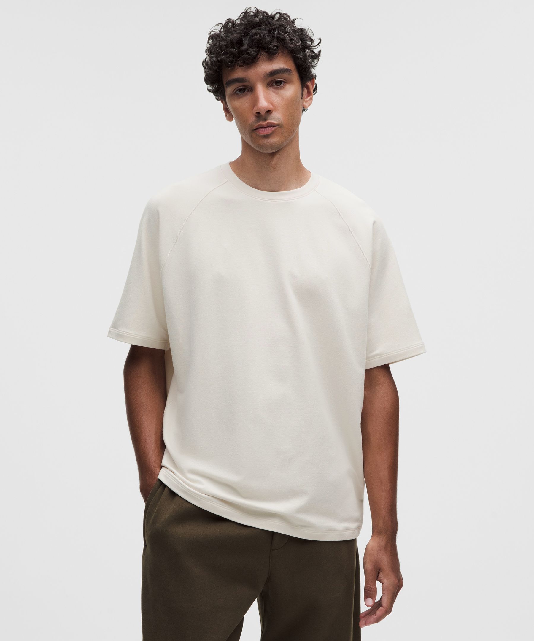 Buttery Loopback Short-Sleeve Shirt