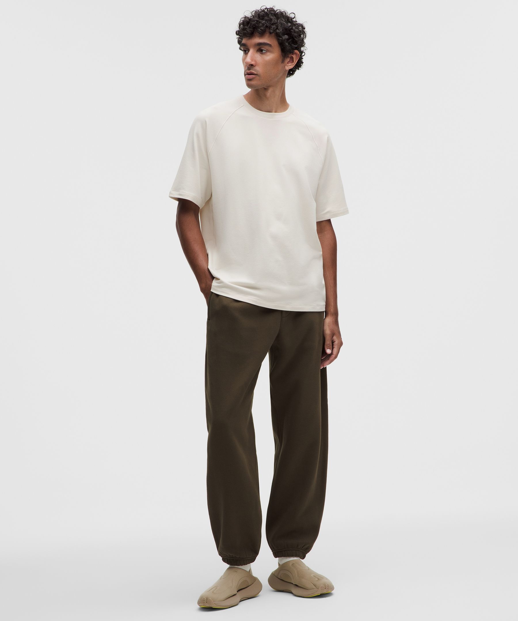 Buttery Loopback Short-Sleeve Shirt