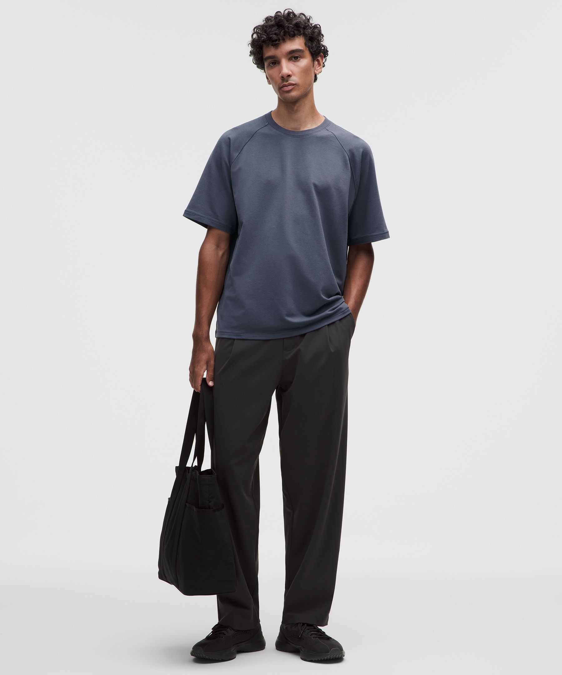 Buttery Loopback Short-Sleeve Shirt