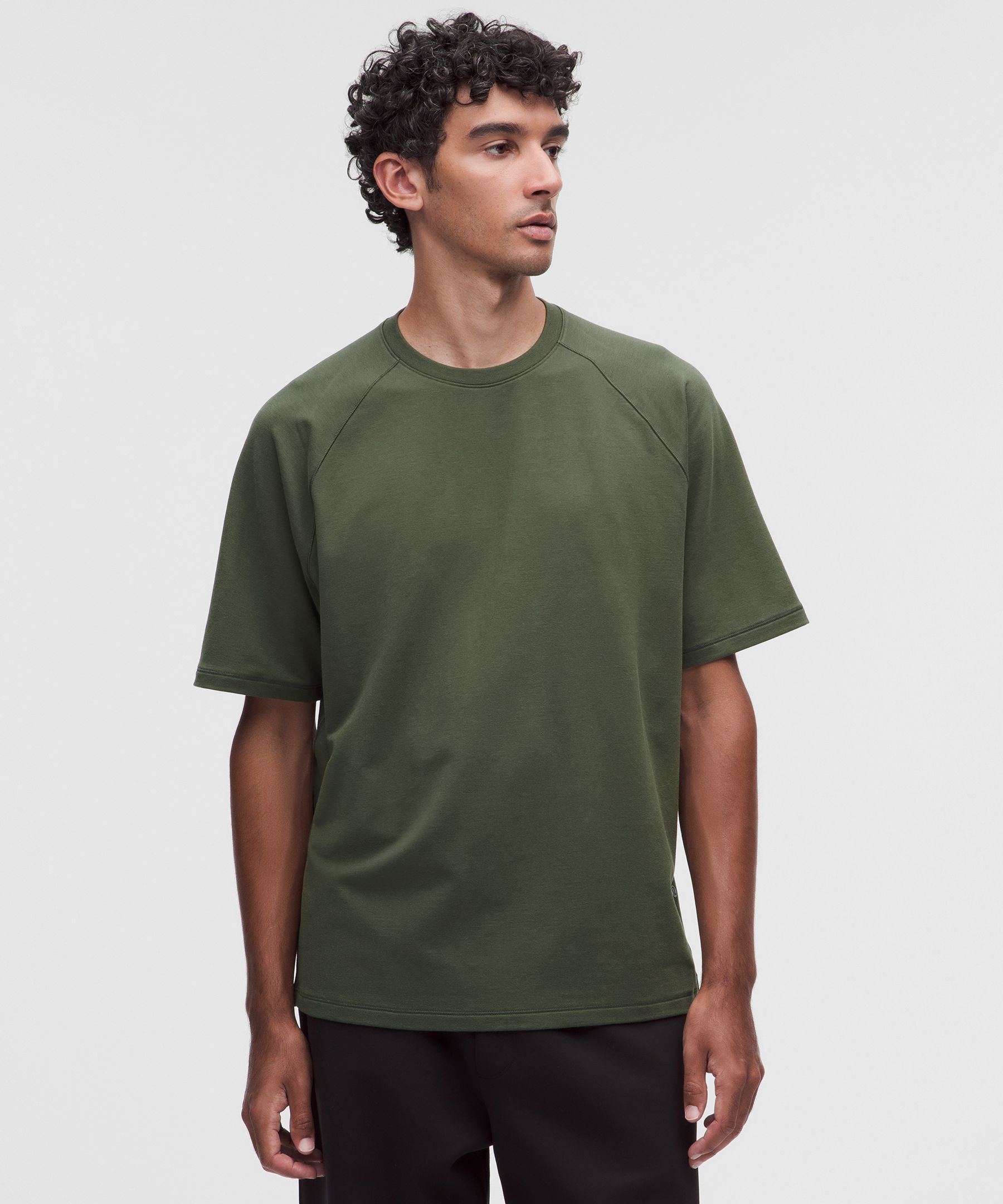 Buttery Loopback Short-Sleeve Shirt