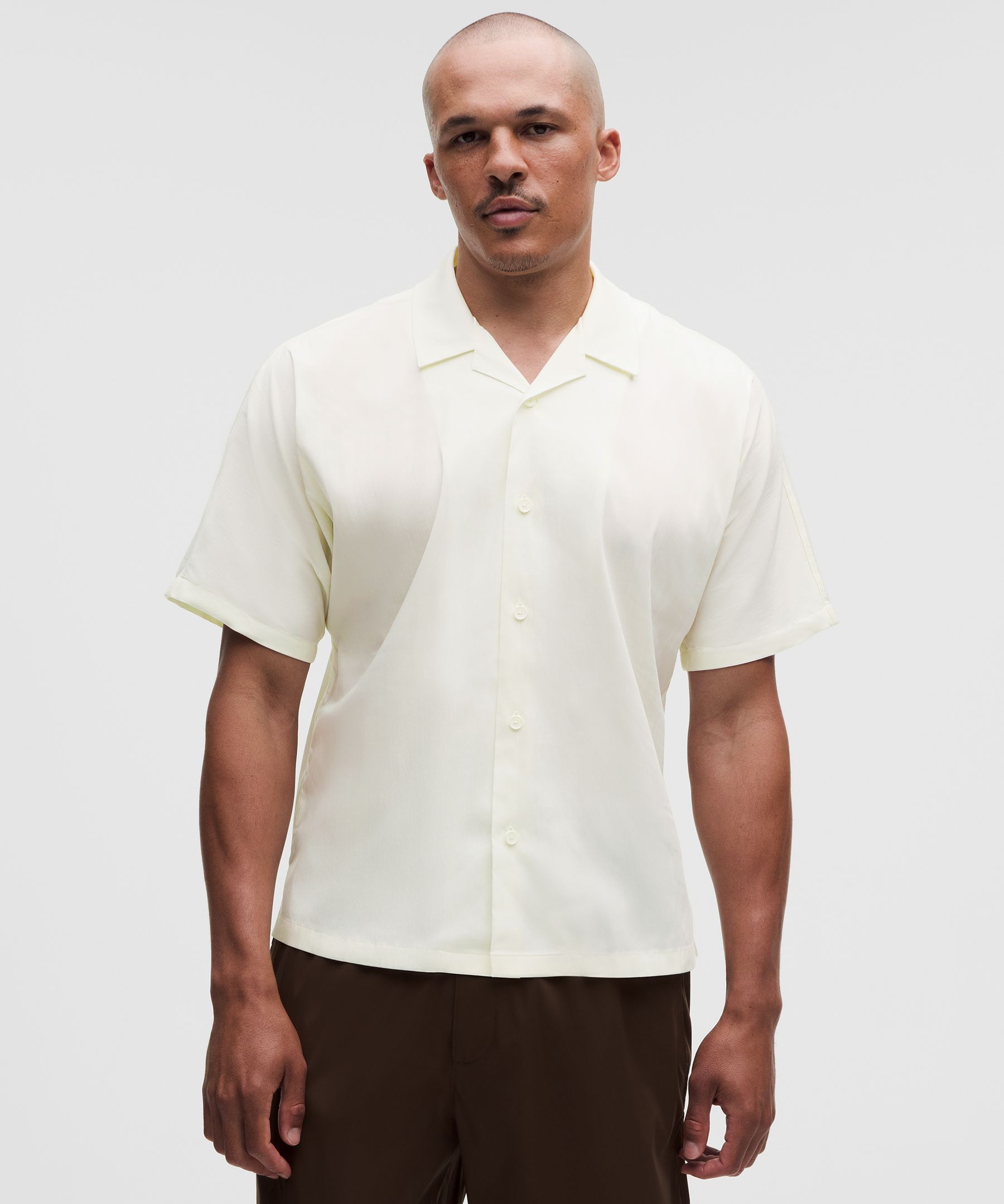 Lightweight Camp-Collar Shirt