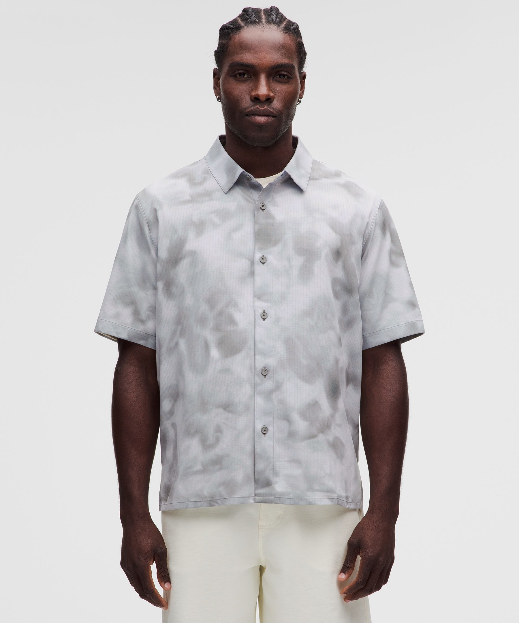 Airing Easy Relaxed Short-Sleeve Shirt