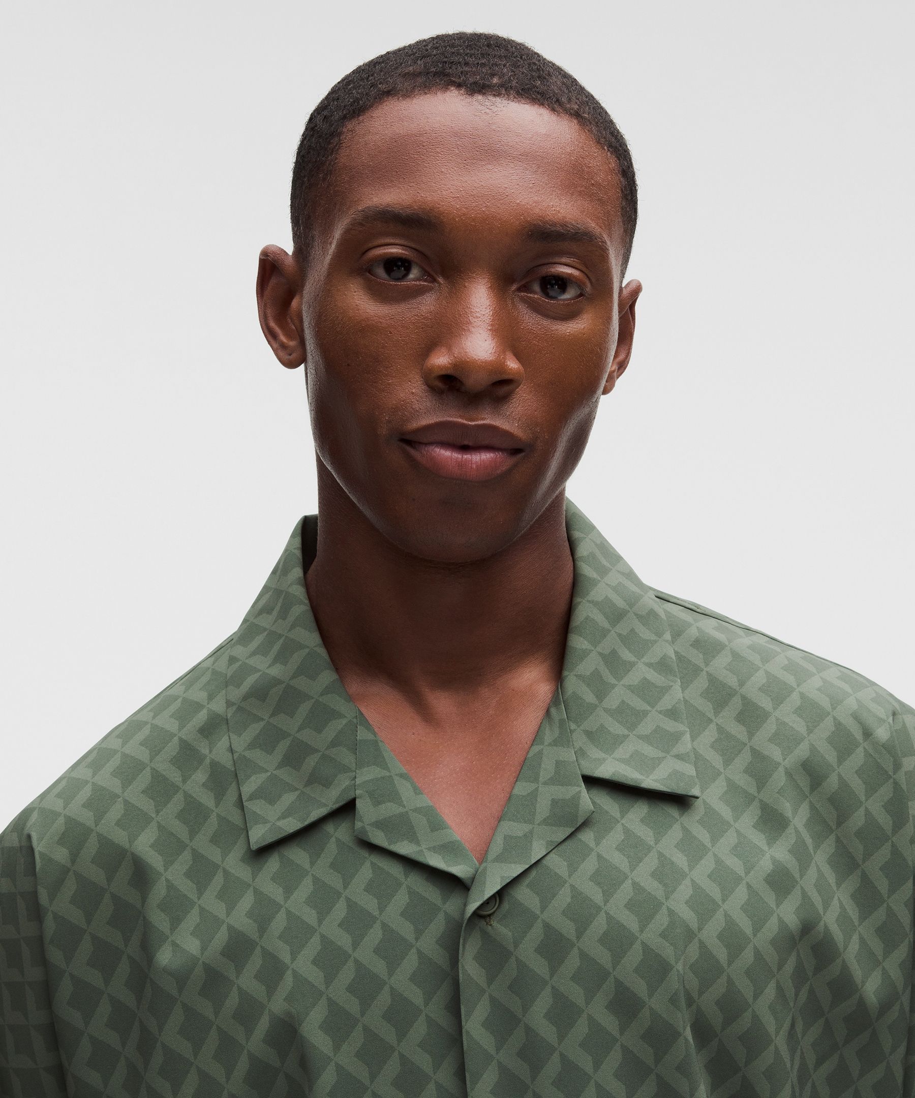 Lightweight Camp-Collar Shirt
