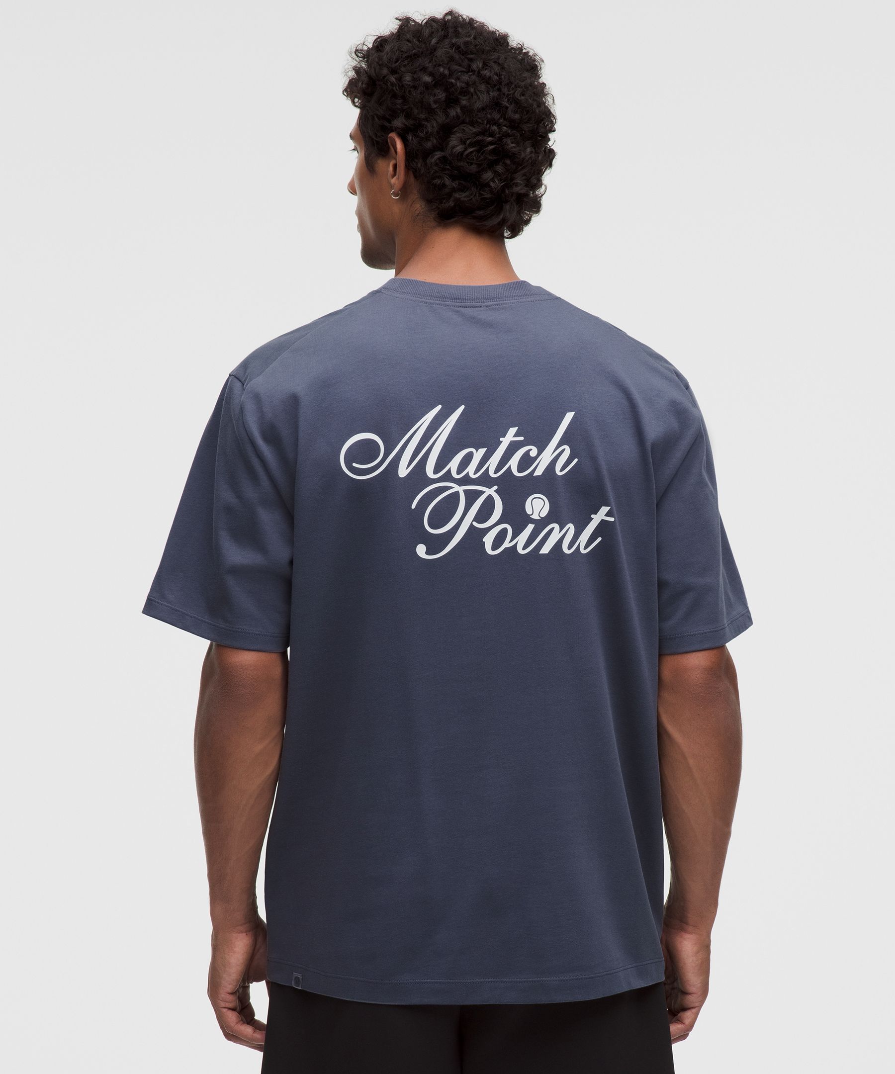 Heavyweight Cotton Jersey T-Shirt *Tennis Graphic