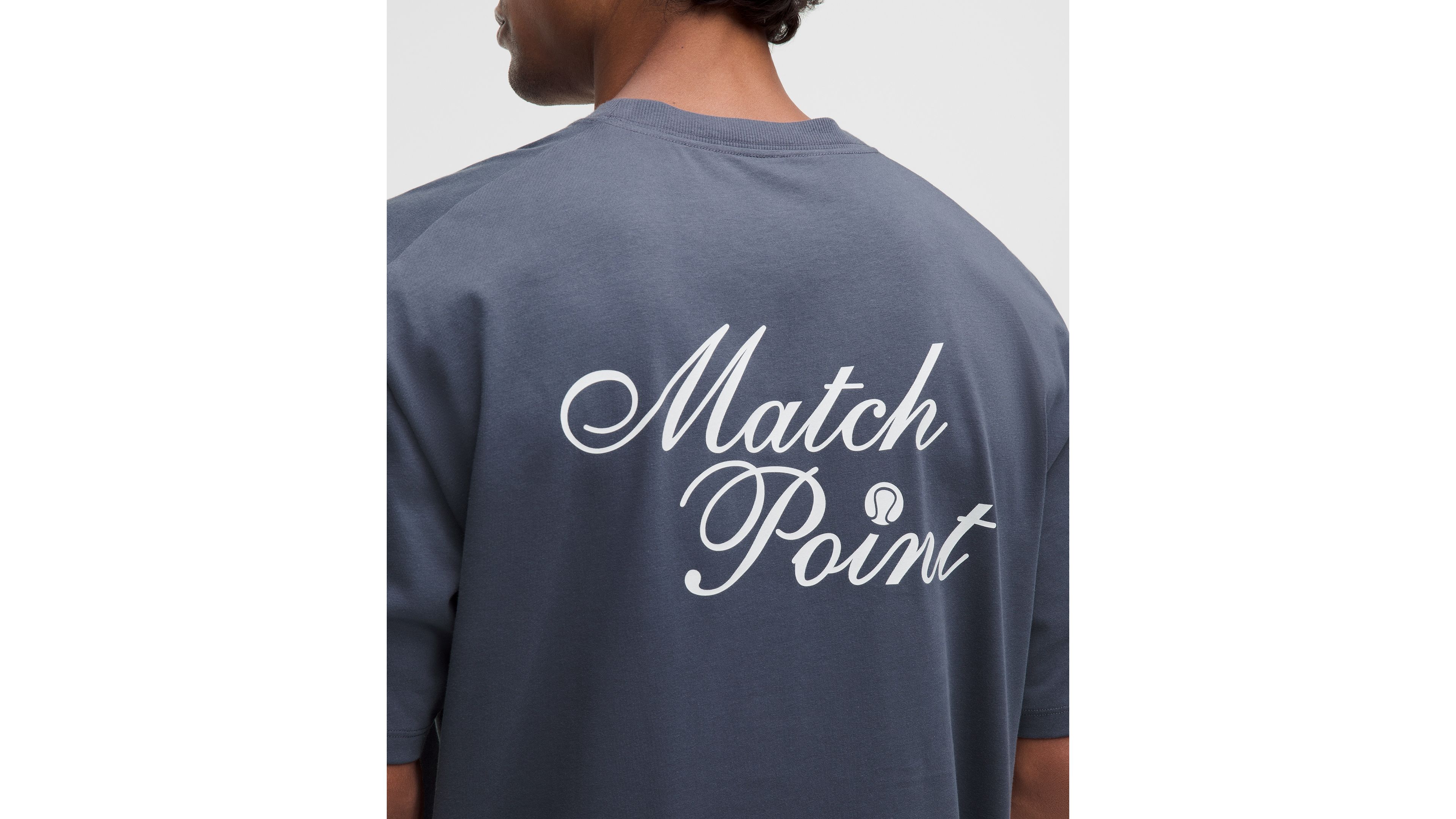 Heavyweight Cotton Jersey T-Shirt *Tennis Graphic