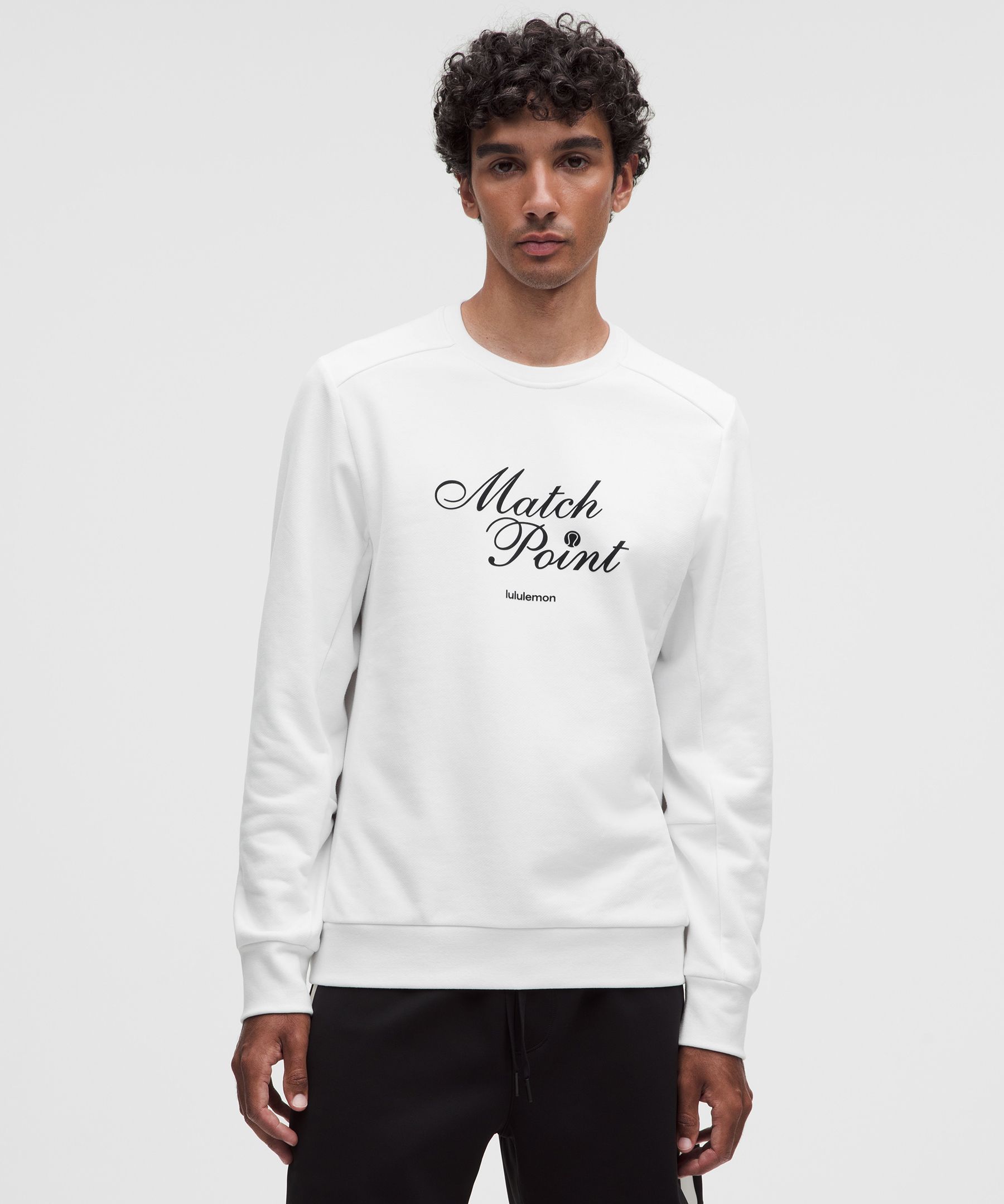 French Terry Classic-Fit Crewneck