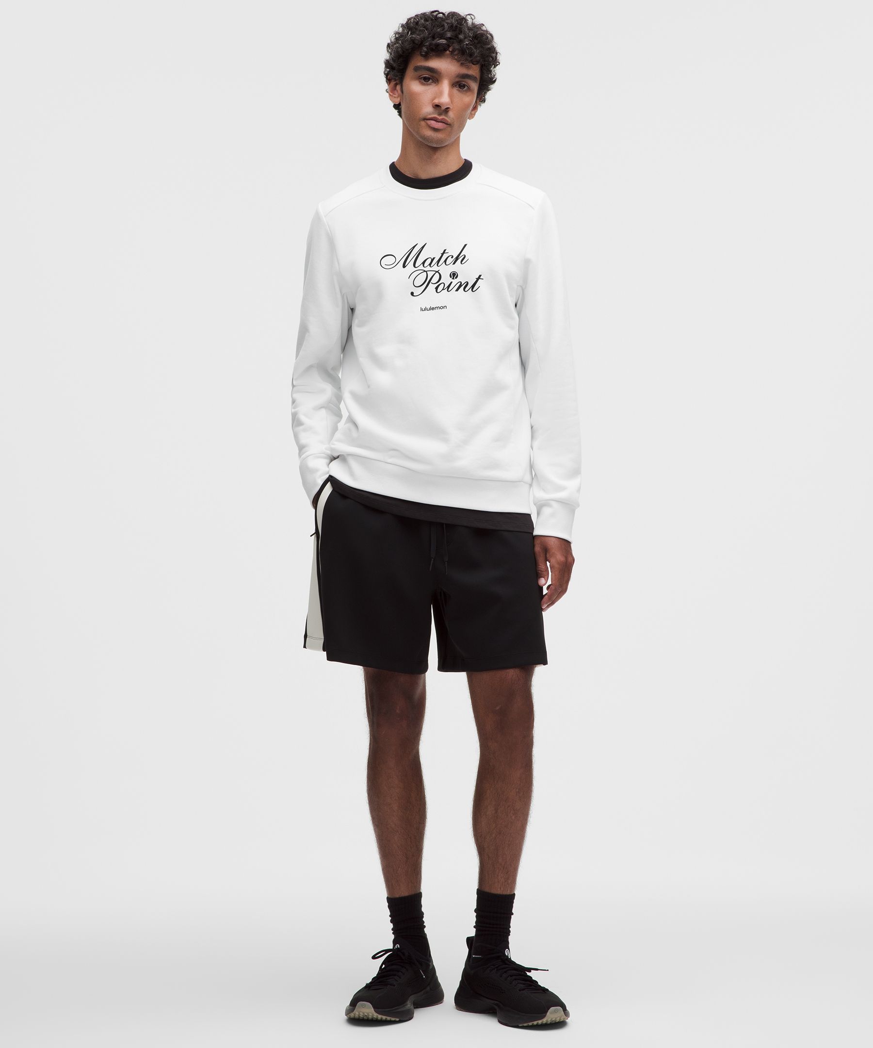 French Terry Classic-Fit Crewneck