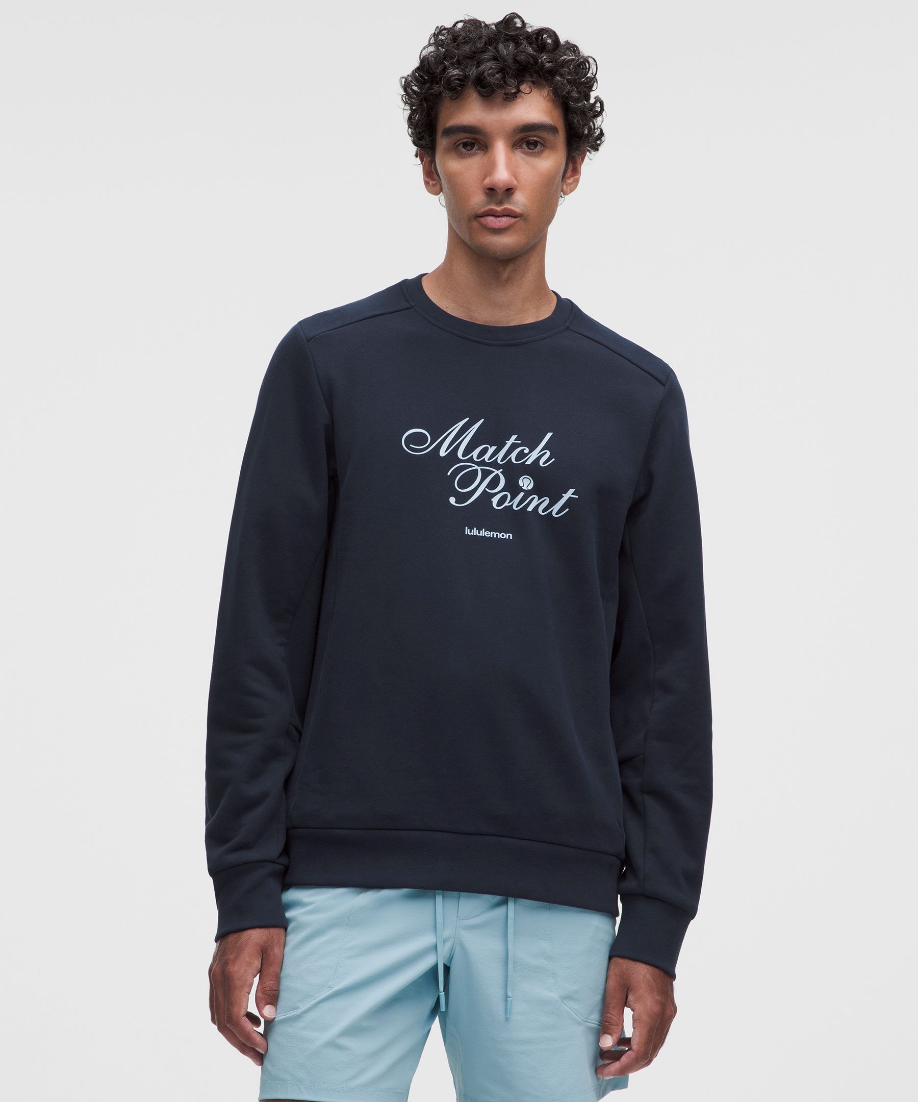 French Terry Classic-Fit Crewneck