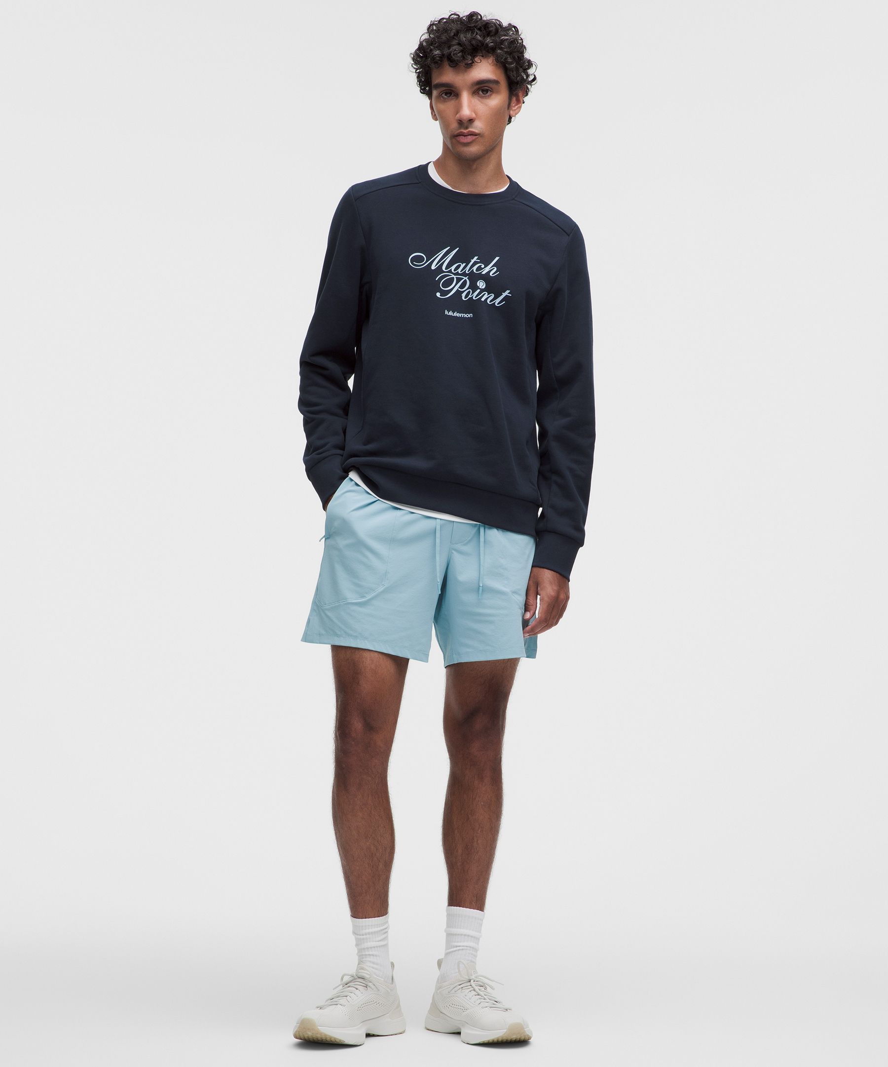 French Terry Classic-Fit Crewneck