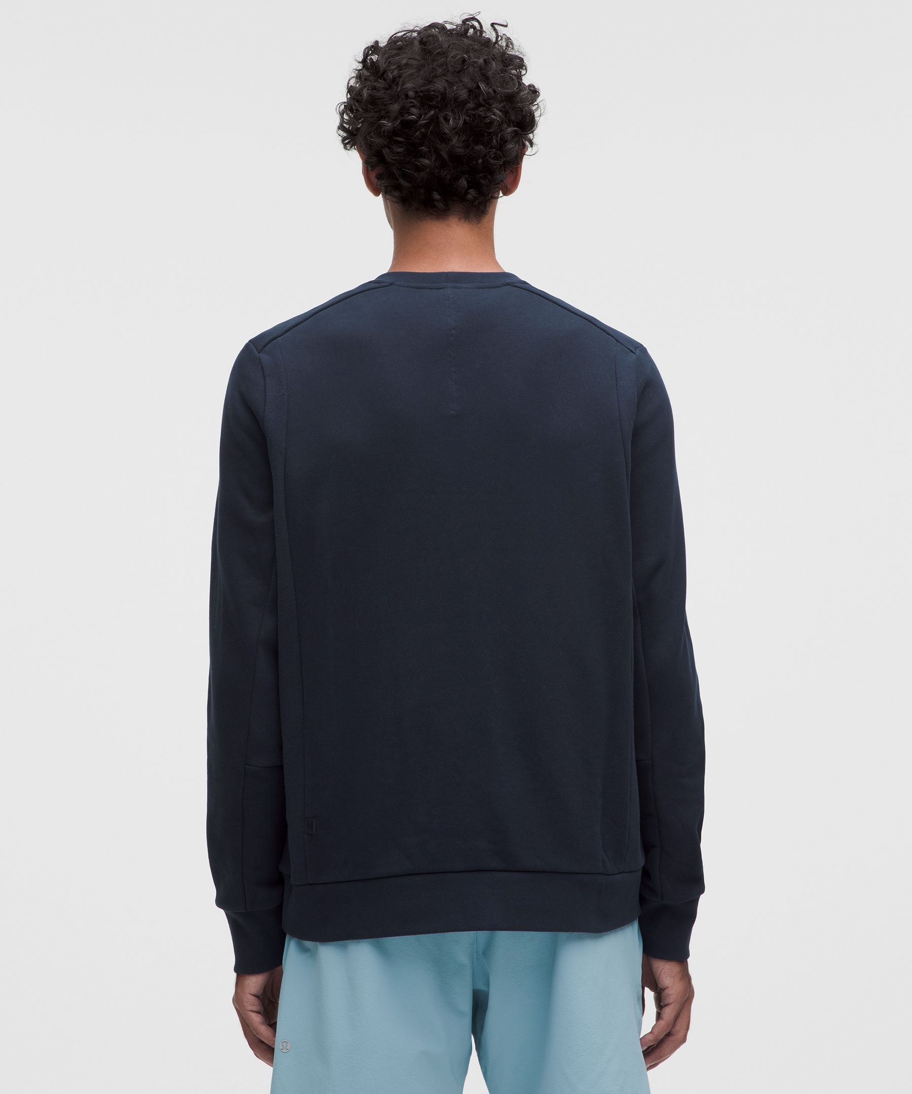 French Terry Classic-Fit Crewneck *Tennis Graphic