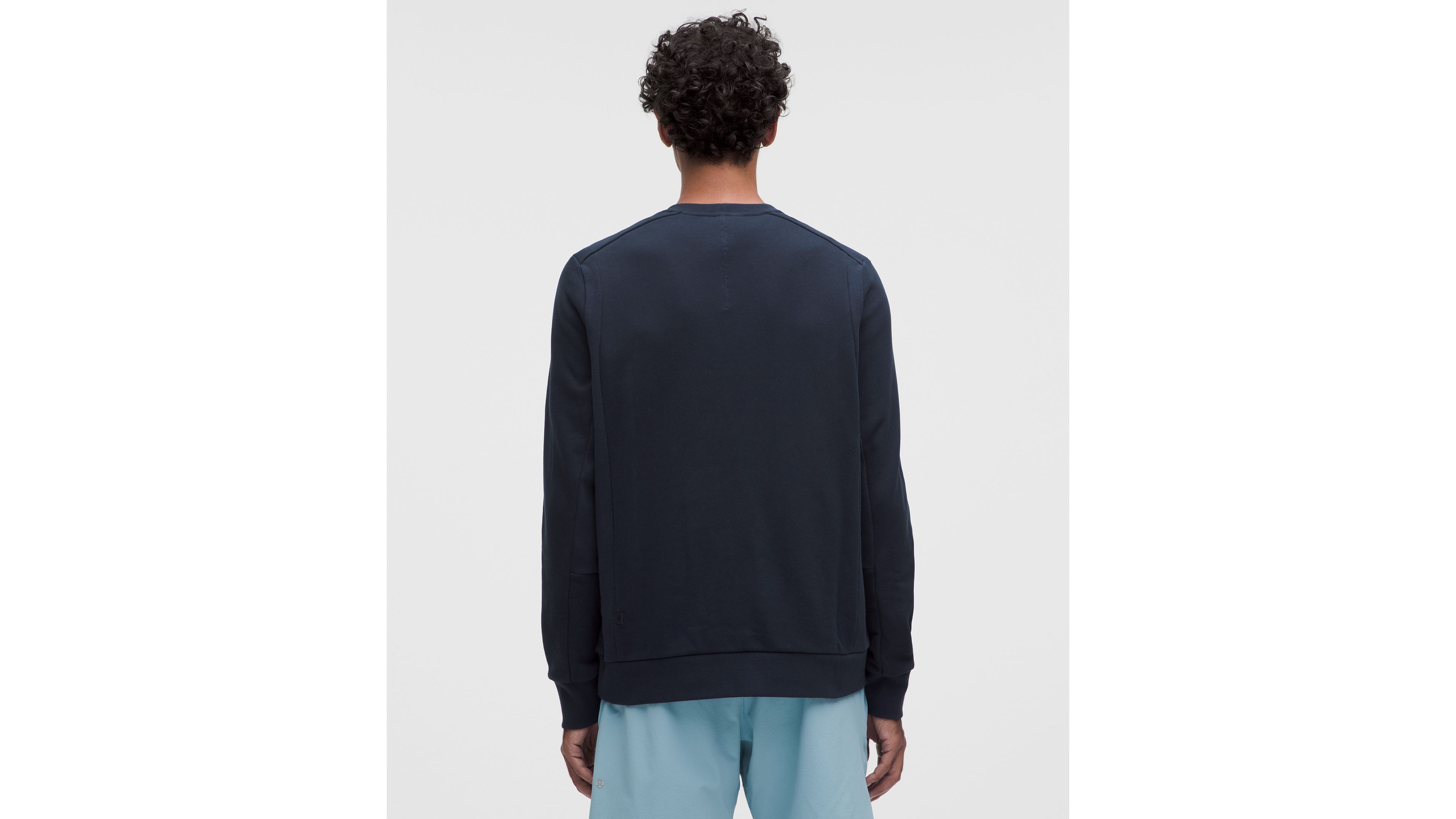 French Terry Classic-Fit Crewneck *Tennis Graphic
