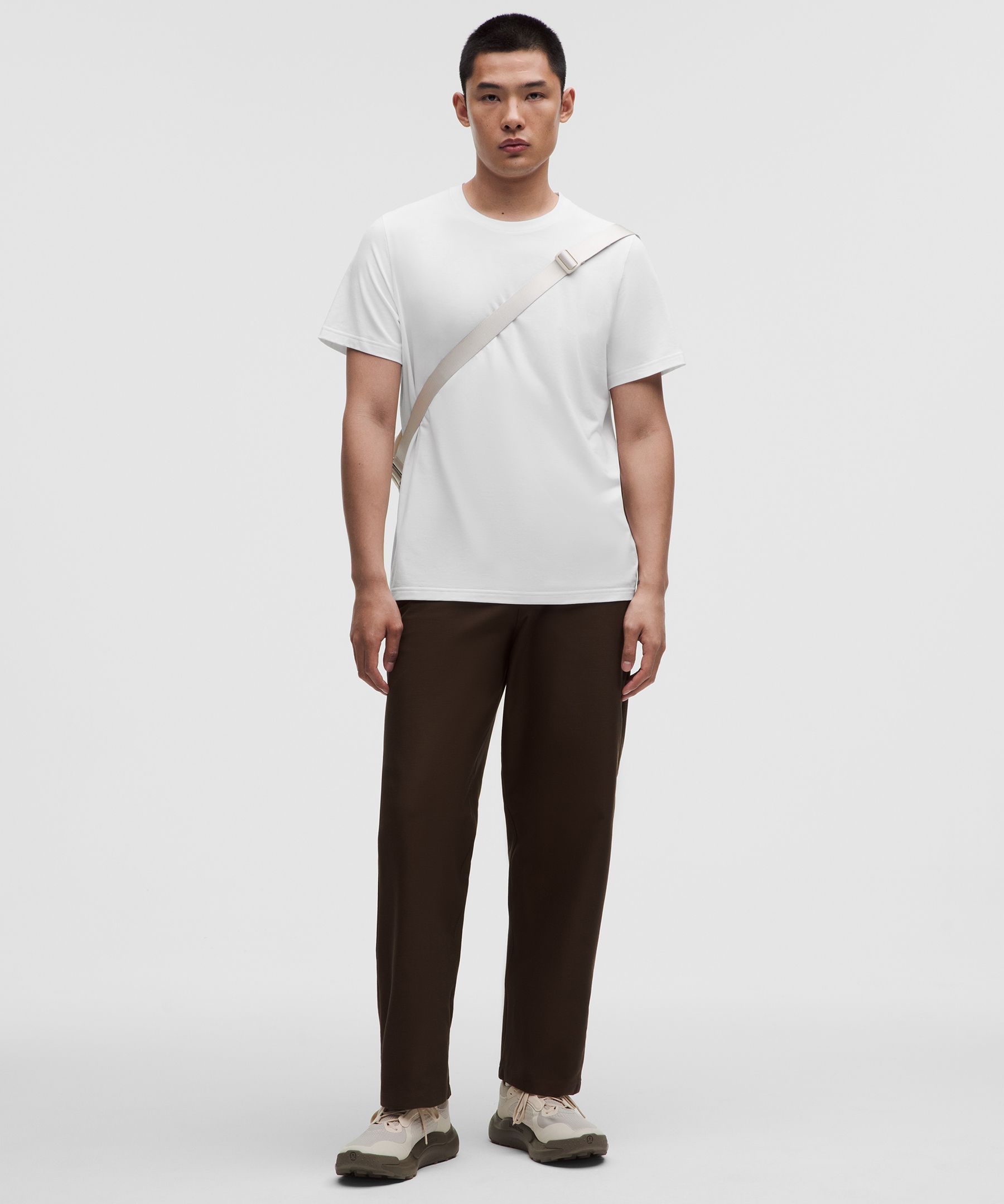 T-shirt classique en m&eacute;lange de coton