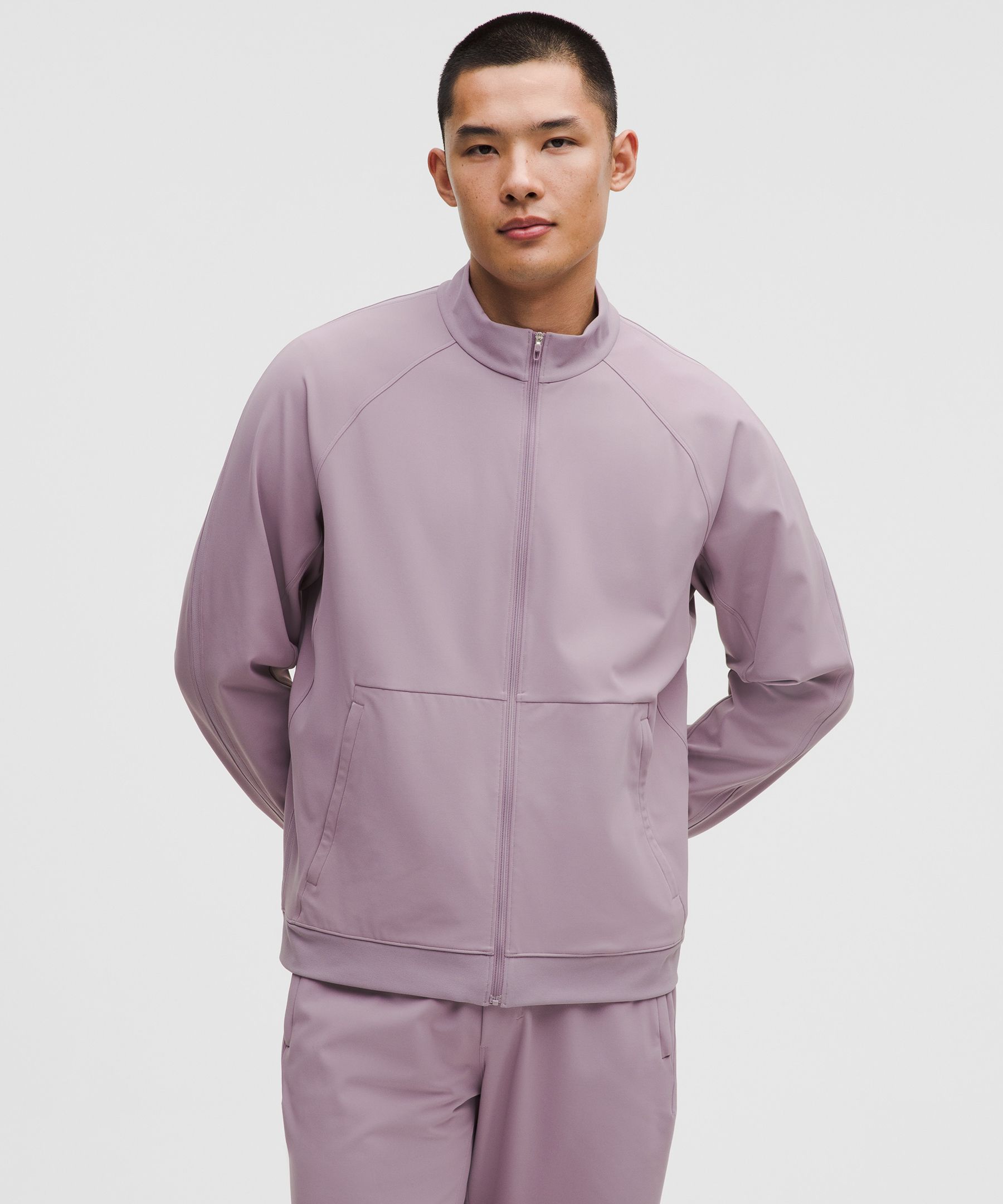 【美品】Lululemon セットアップ パープル Pace Breaker Luxtreme トラックジャケット | ジャケット&アウター