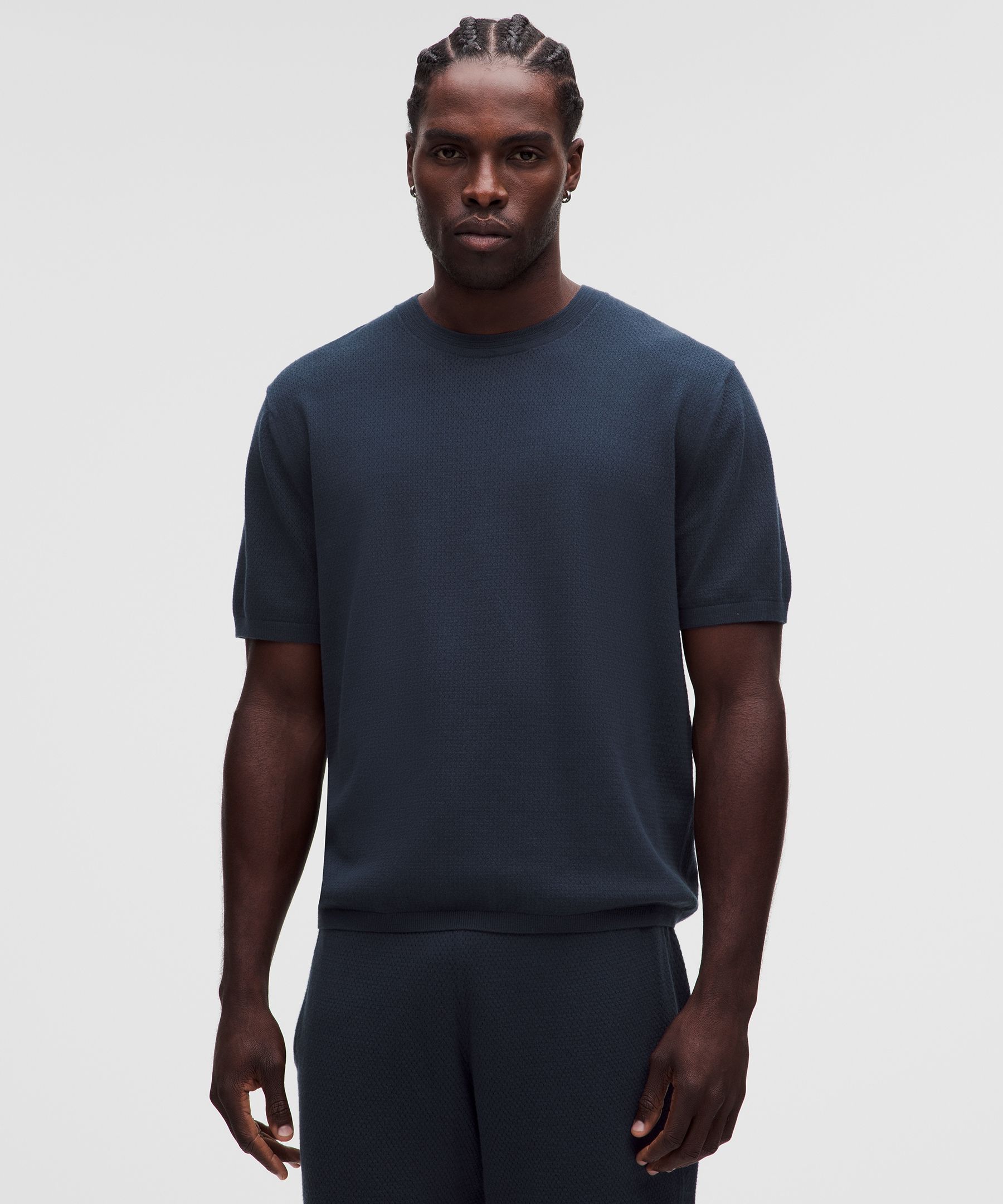 Cotton-Blend Knit T-Shirt