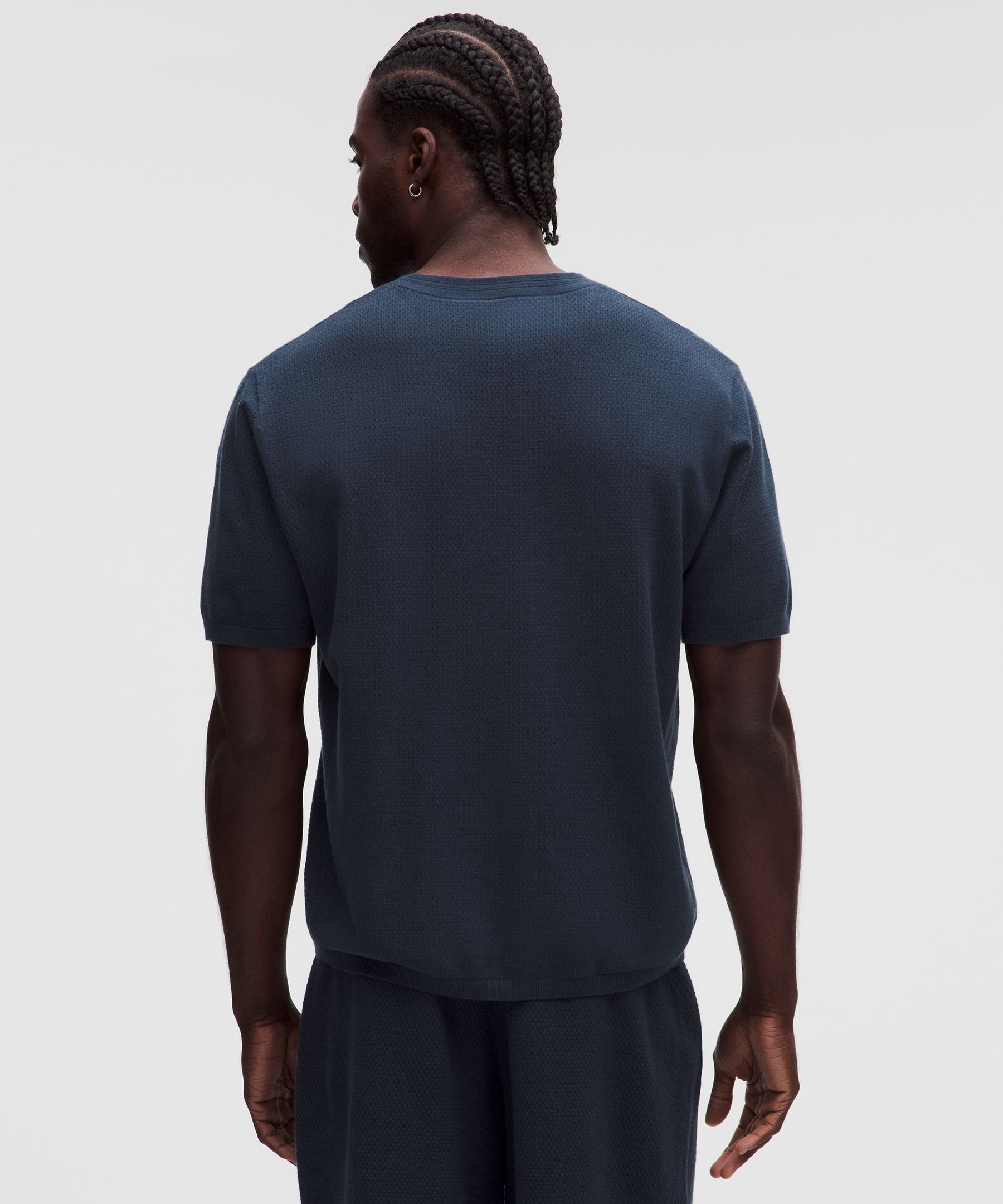 Playera tejida con mezcla de algod&oacute;n
