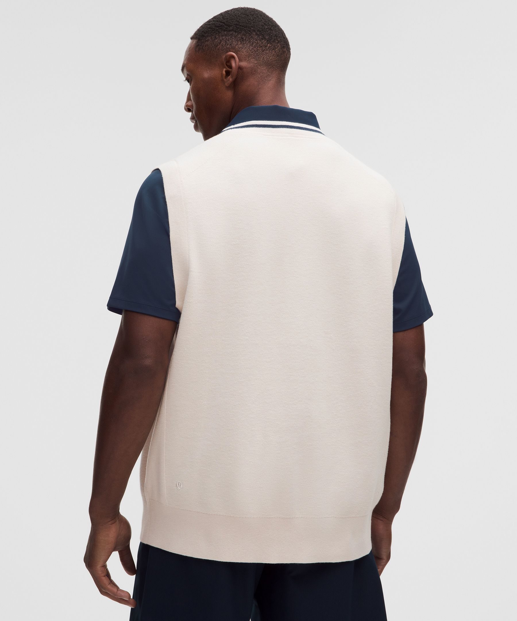 Knit V-Neck Golf Vest *Golf L