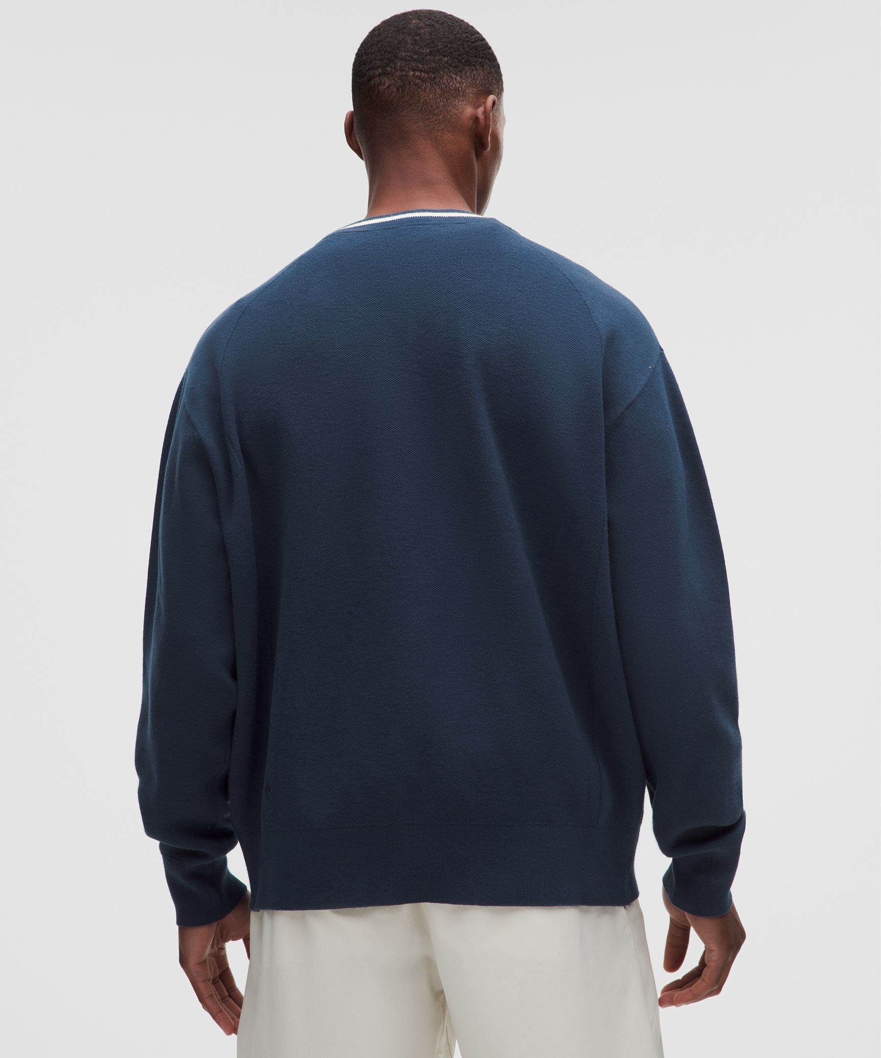 Knit V-Neck Golf Sweater *Golf L