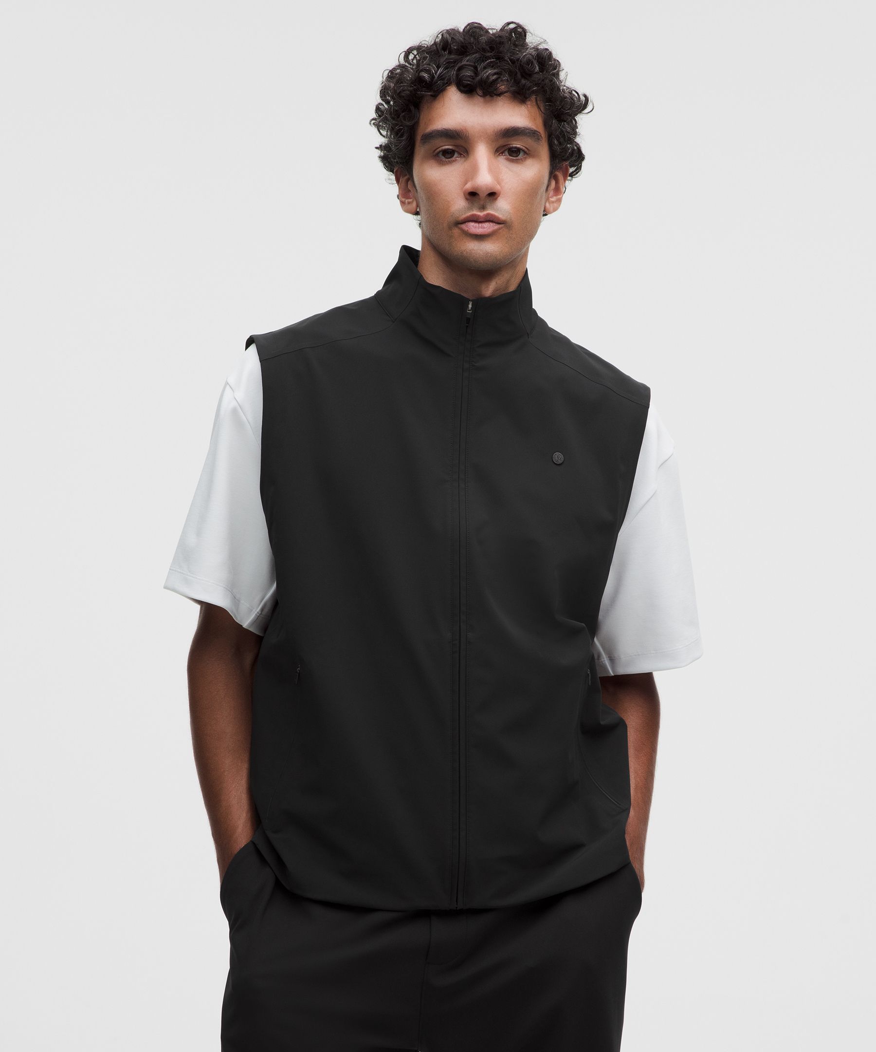 Stretch Nylon Packable Golf Vest