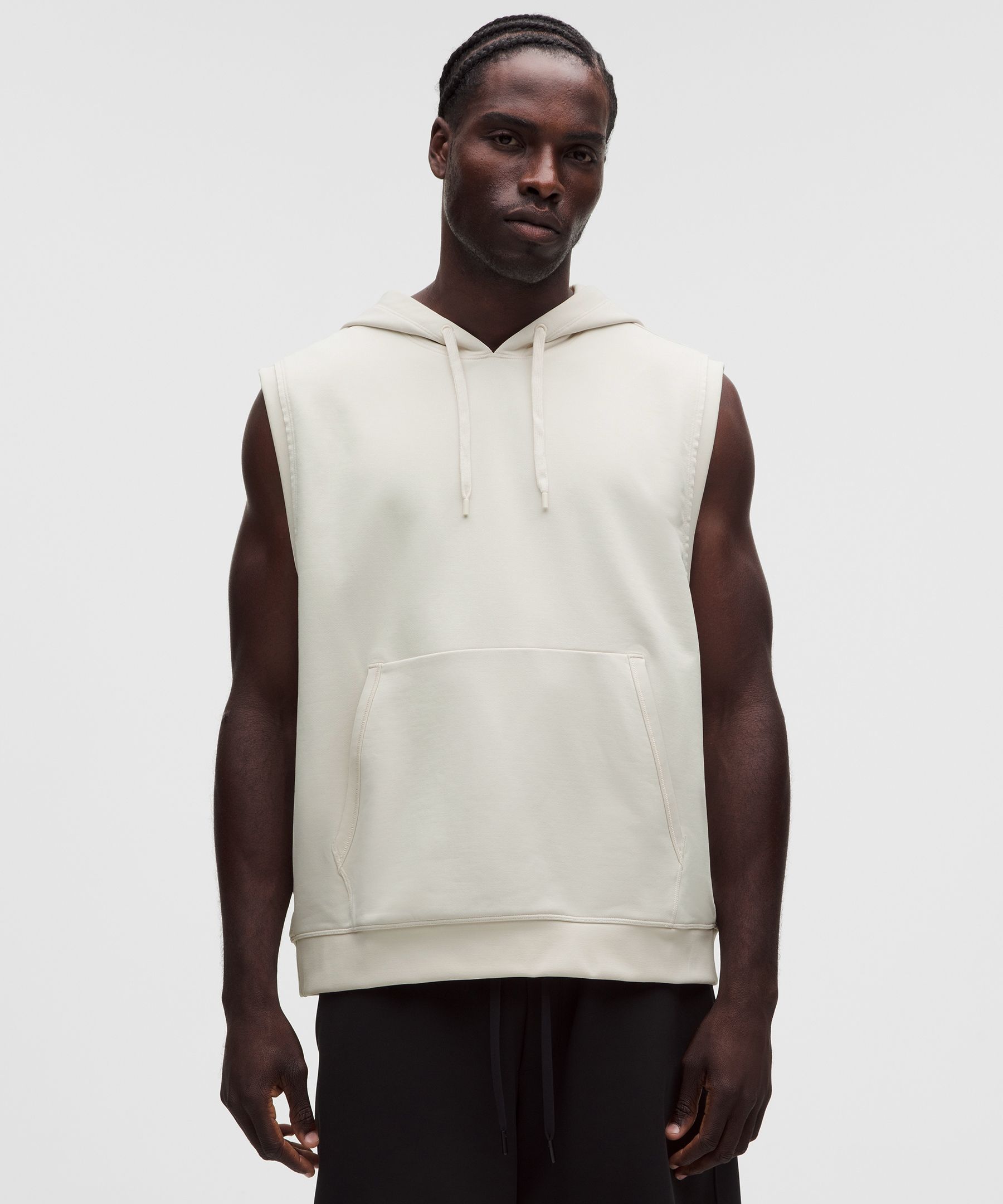 Warm-Up Sleeveless Gym Hoodie