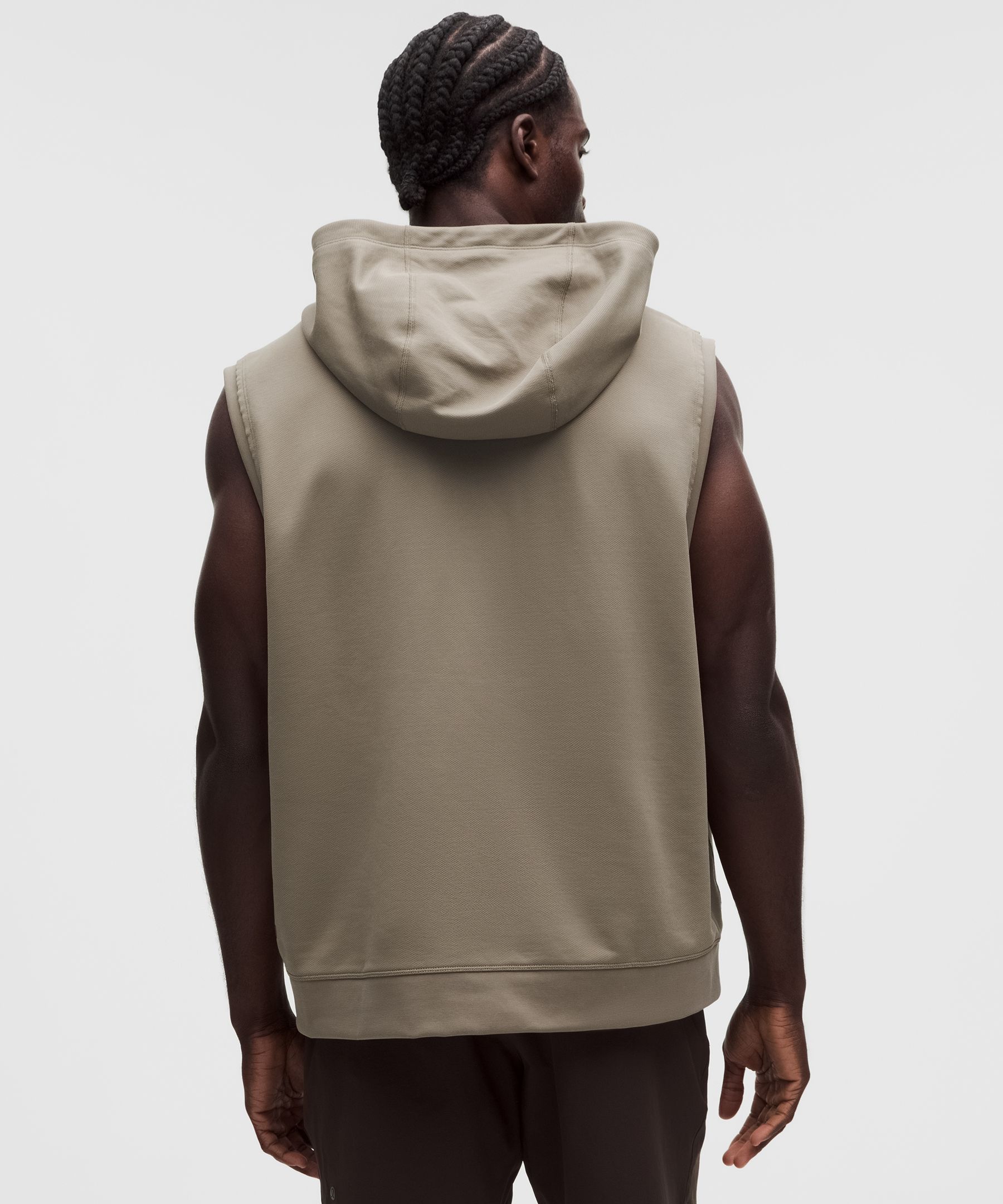 Warm-Up Sleeveless Gym Hoodie