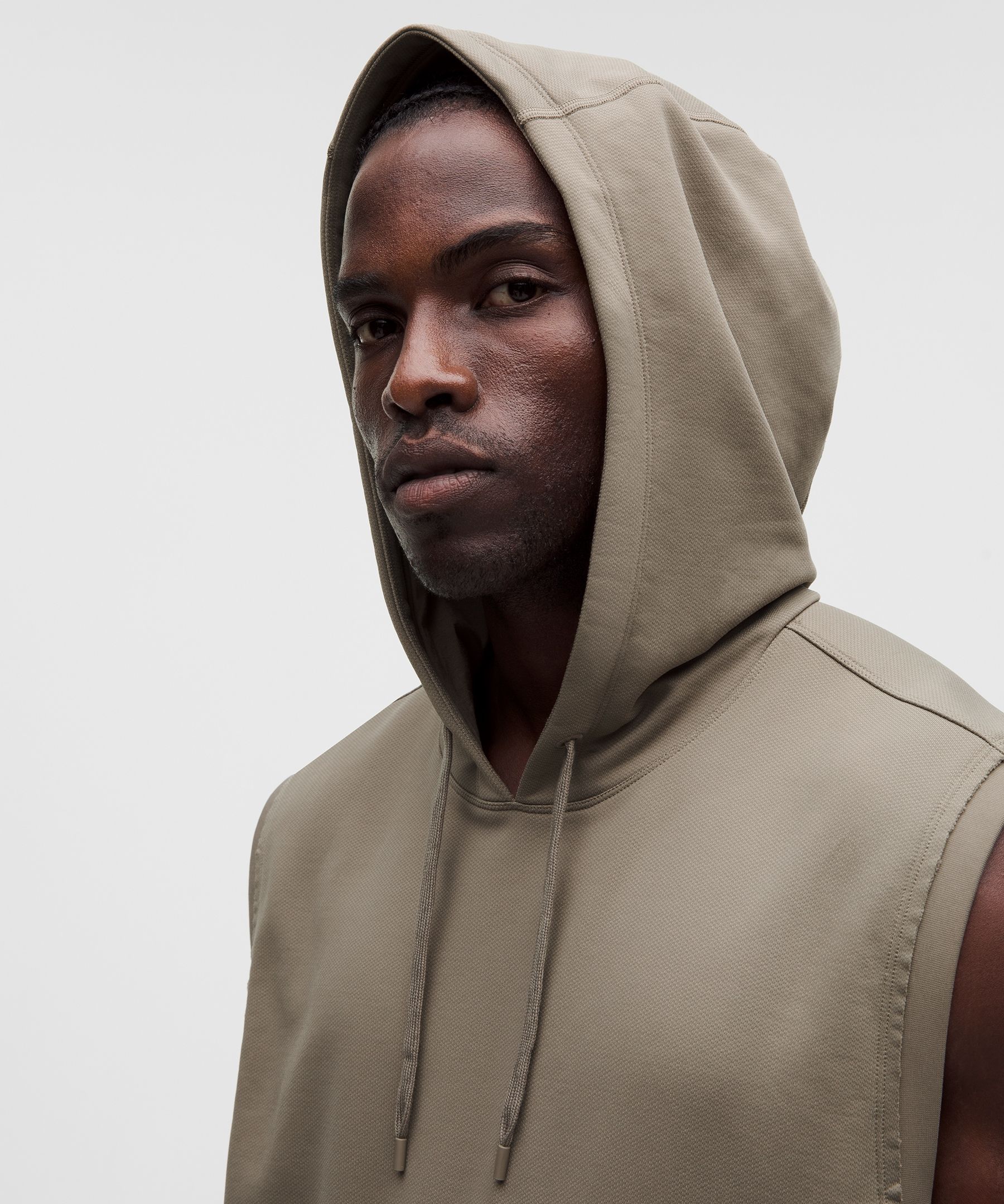 Warm-Up Sleeveless Gym Hoodie