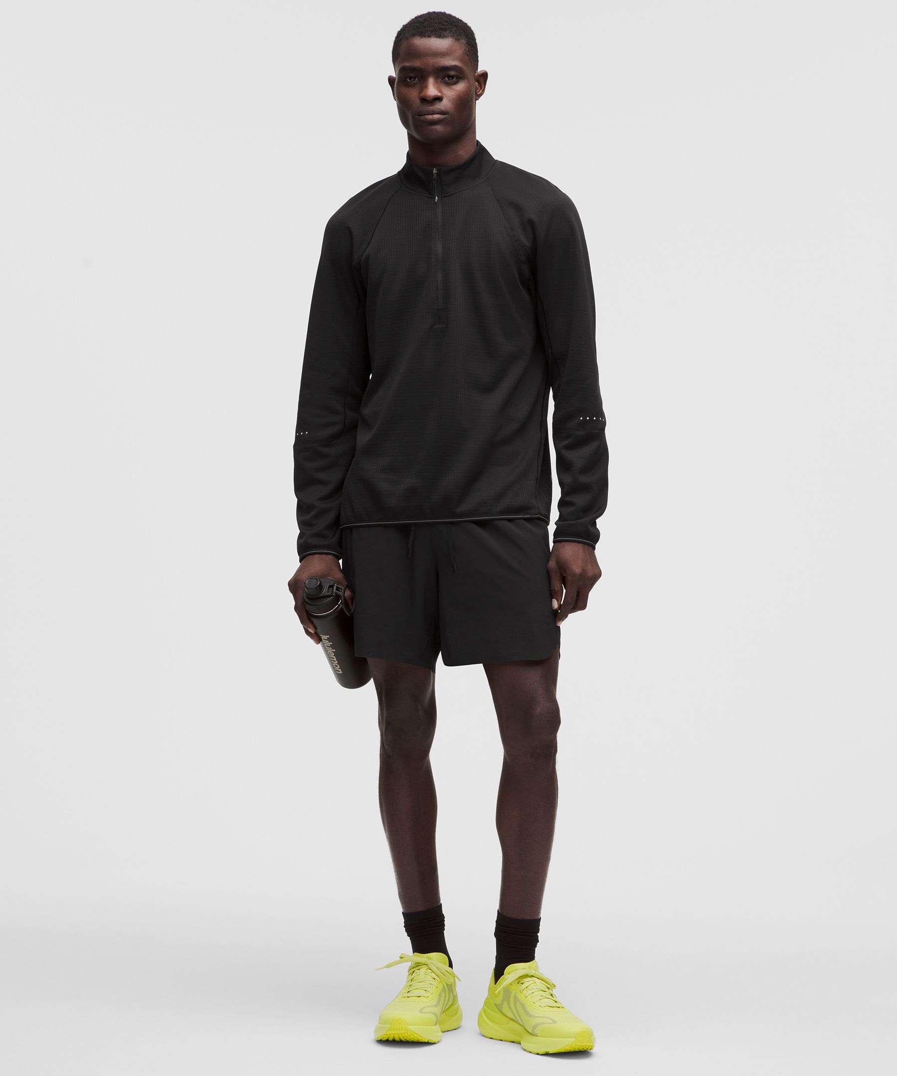 Fast and Free Grid-Texture Half Zip