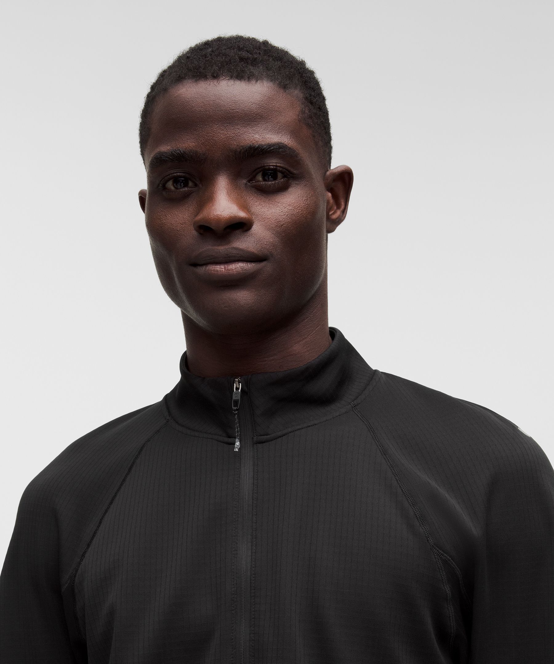 Fast and Free Grid-Texture Half Zip