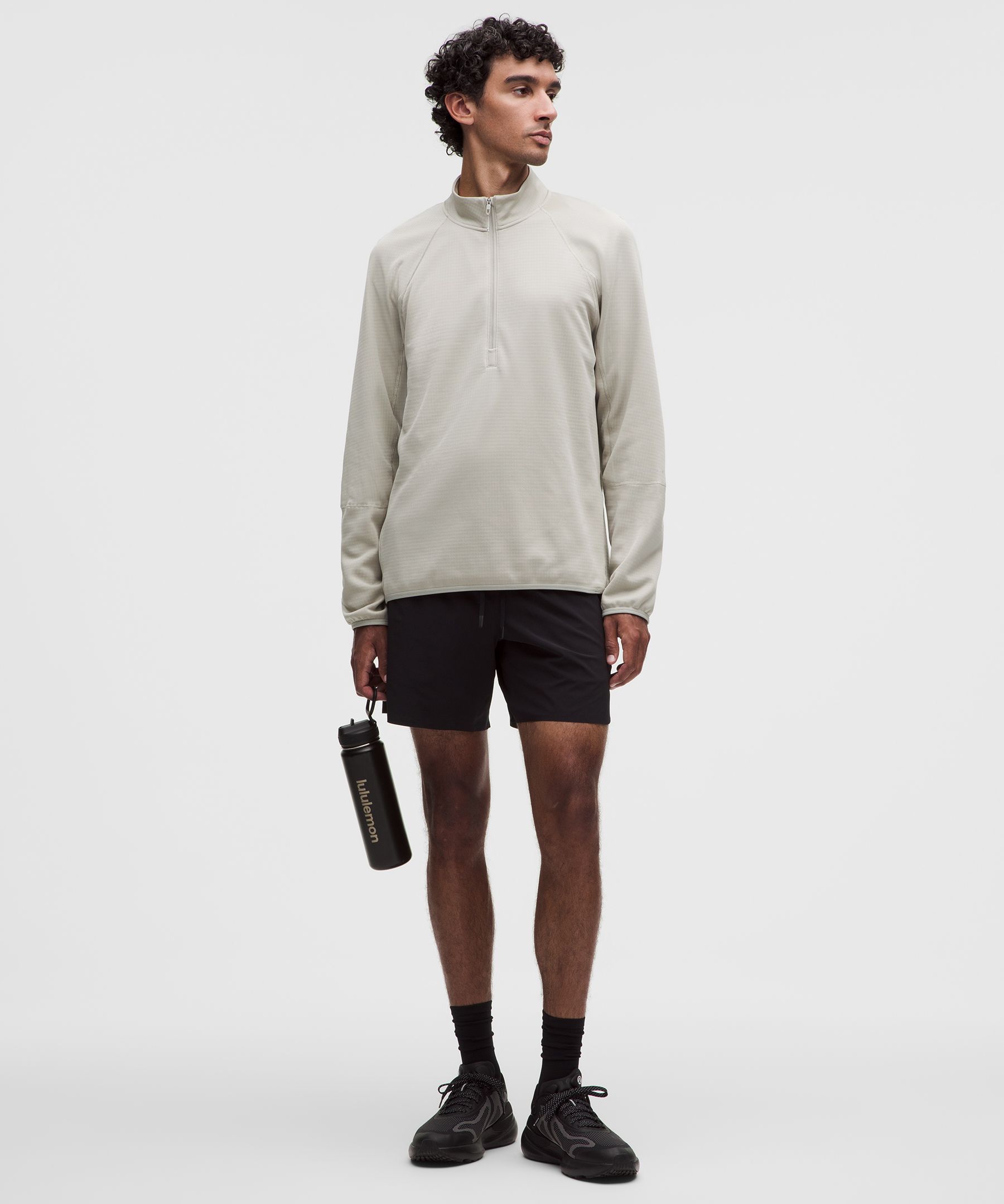 Fast and Free Grid-Texture Half Zip