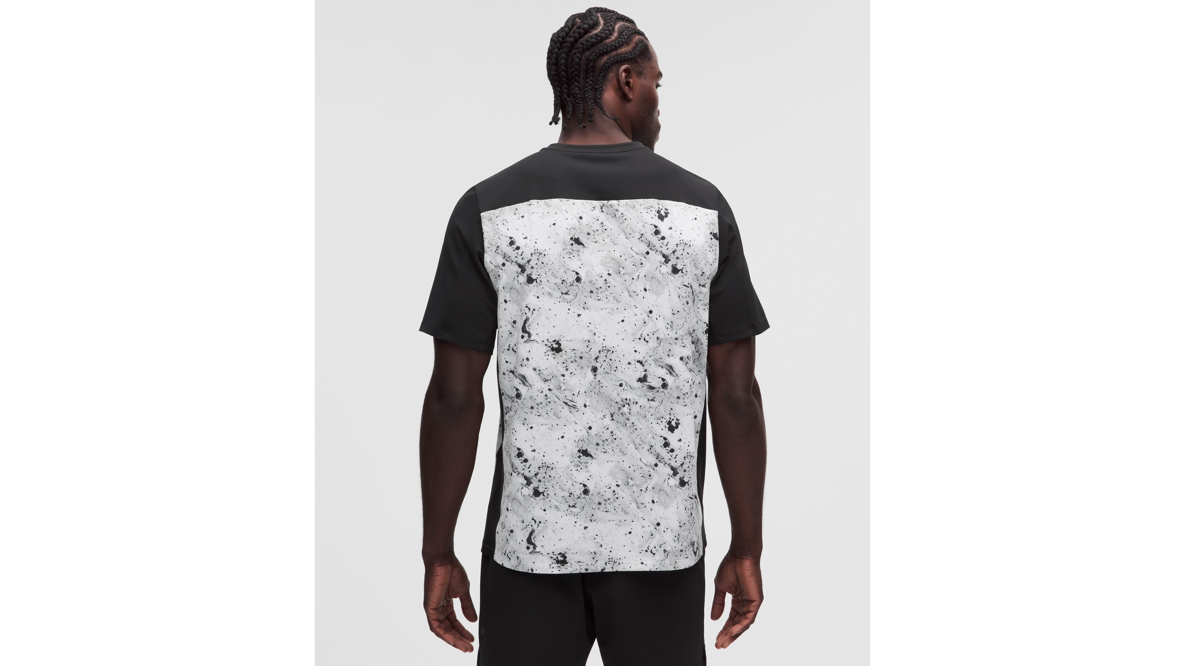 Mesh Pique Tennis Short-Sleeve Shirt