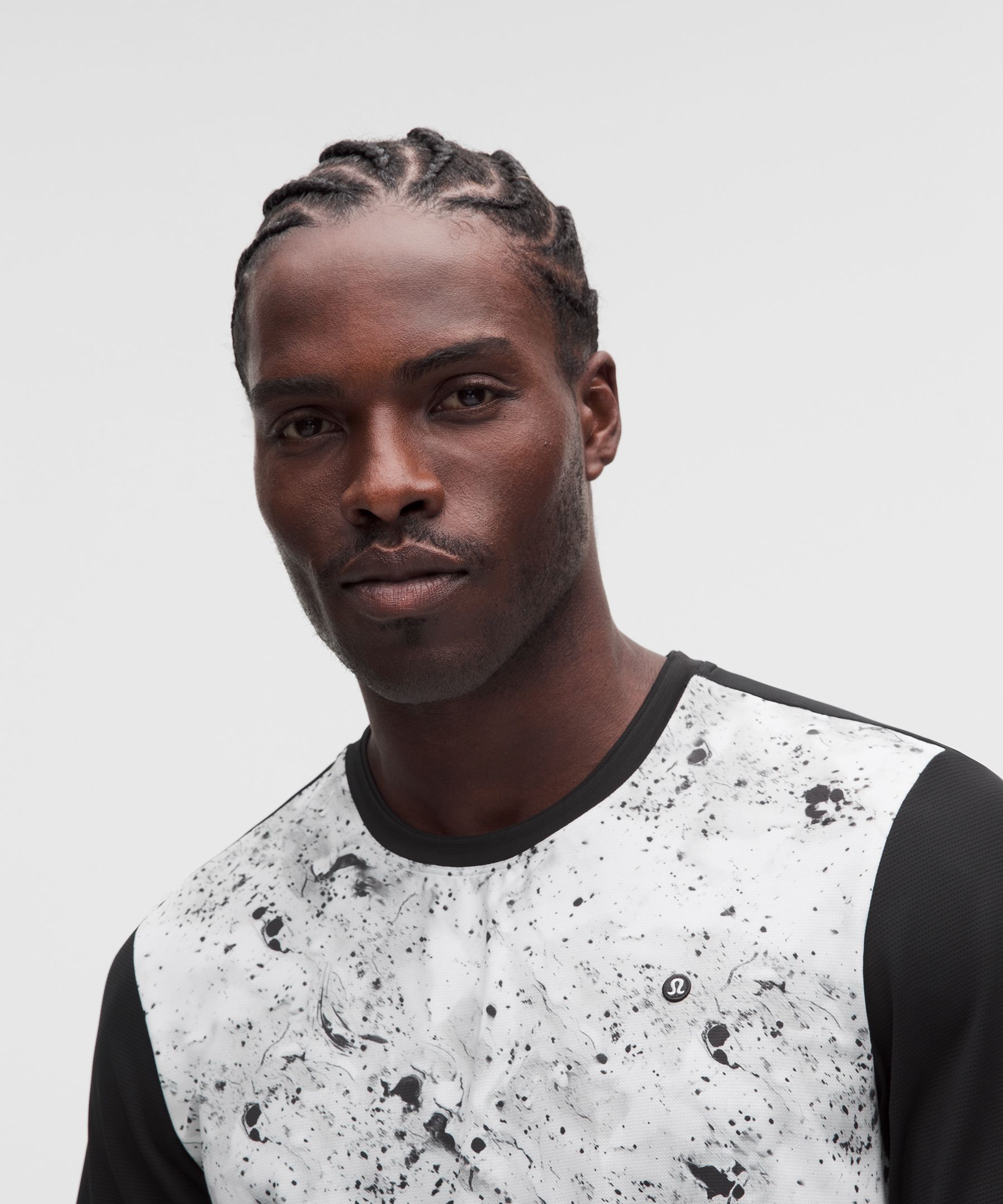 Mesh Pique Tennis Short-Sleeve Shirt