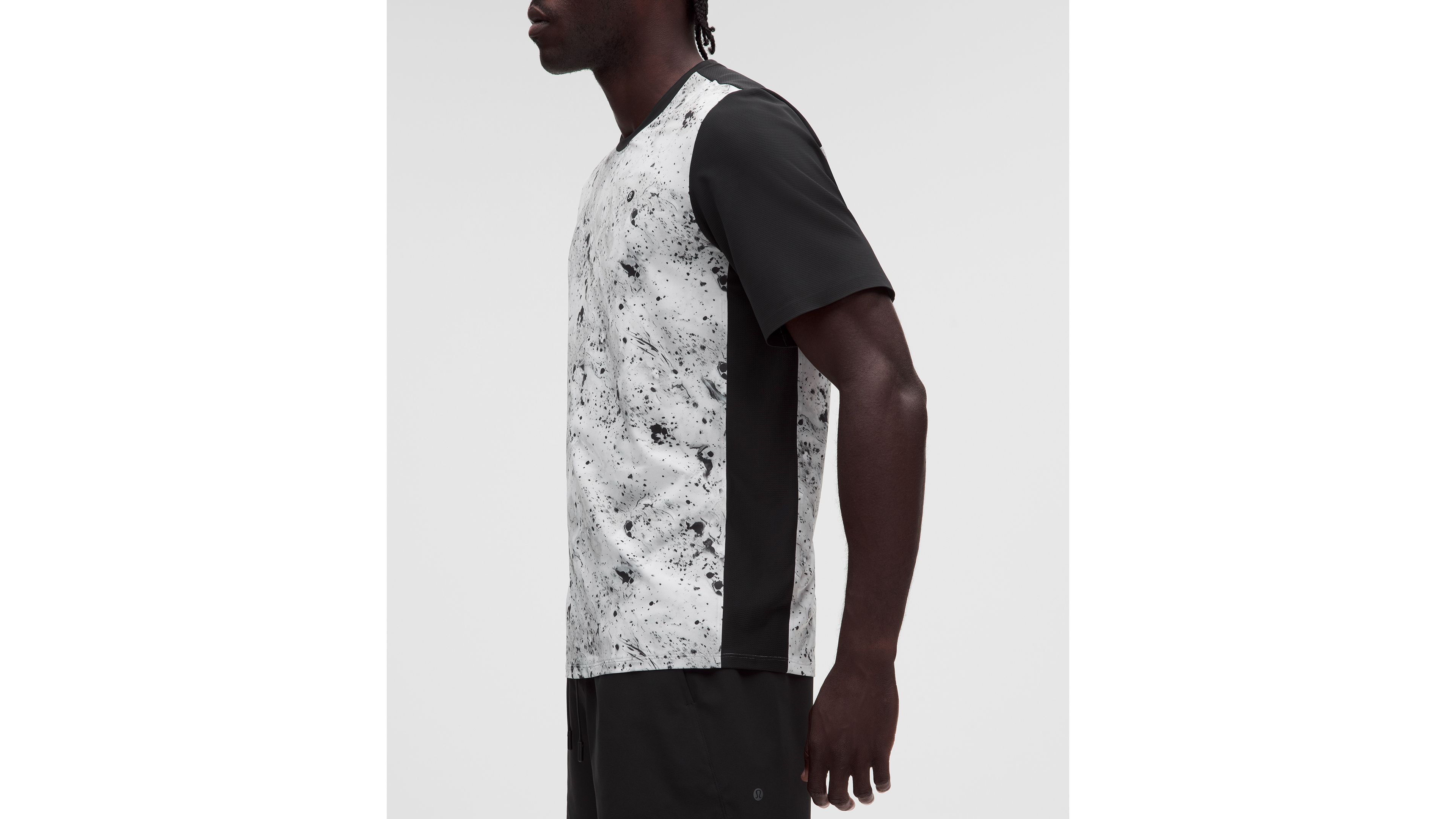 Mesh Pique Tennis Short-Sleeve Shirt
