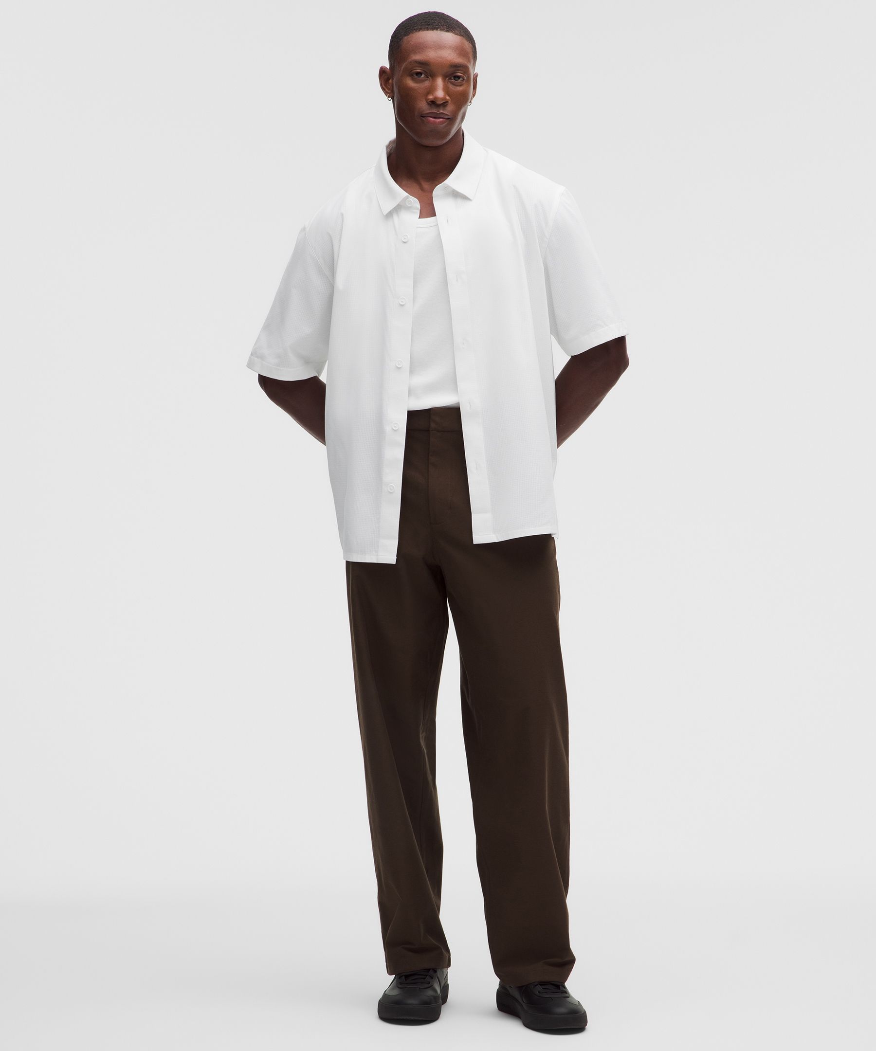 Airing Easy Relaxed Short-Sleeve Shirt - image 3